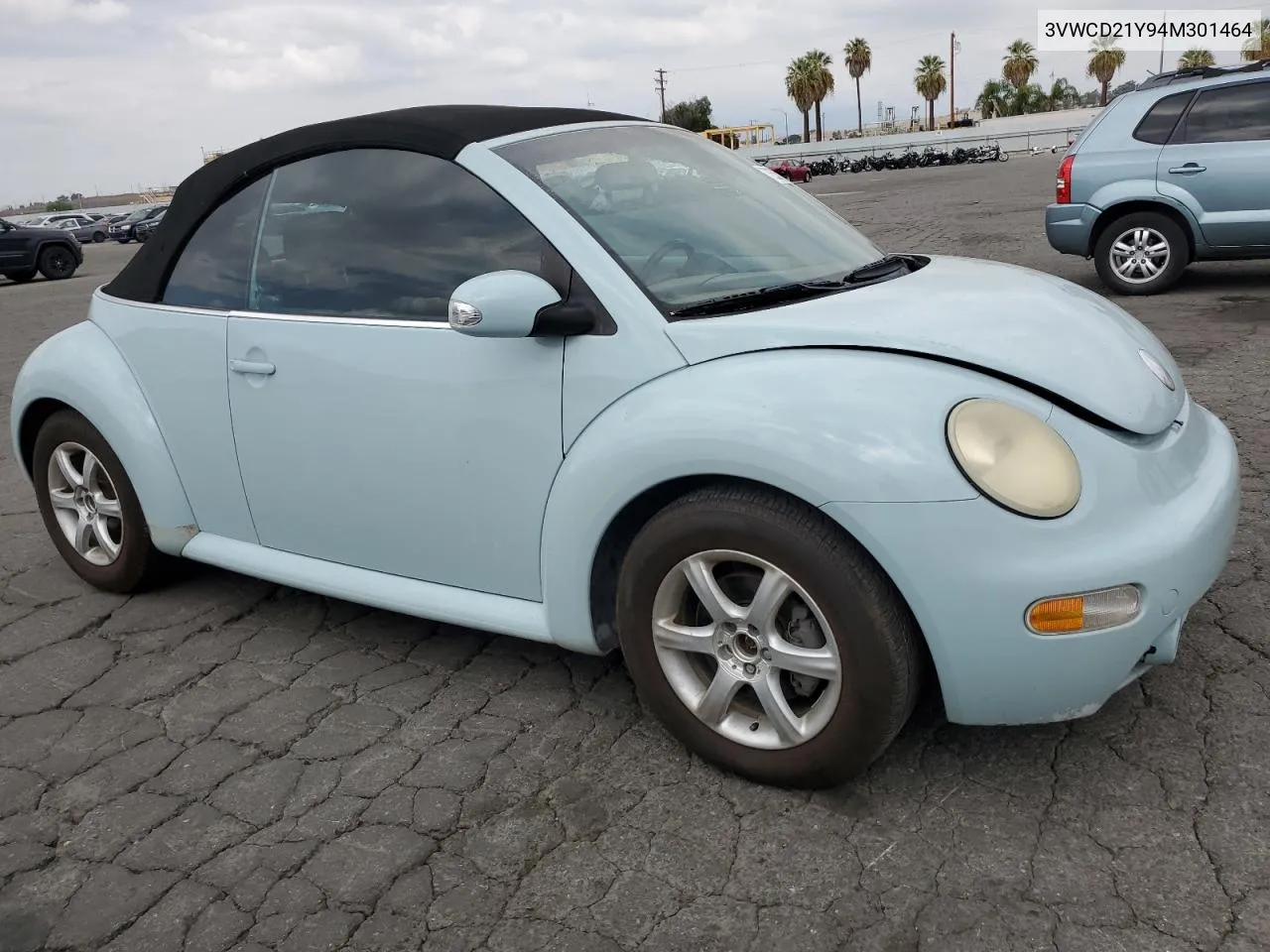 2004 Volkswagen New Beetle Gls VIN: 3VWCD21Y94M301464 Lot: 72635874