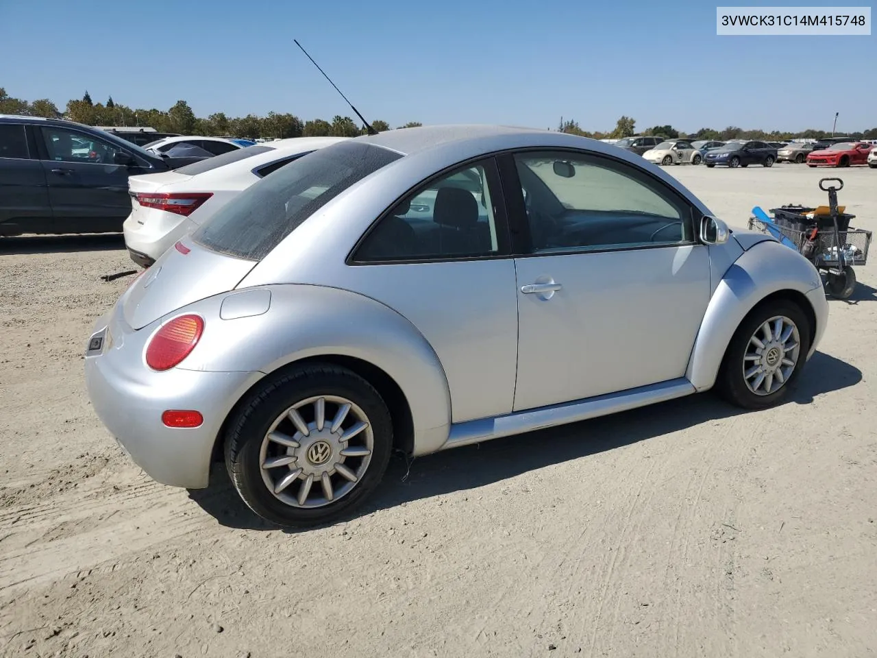 2004 Volkswagen New Beetle Gls VIN: 3VWCK31C14M415748 Lot: 73506344