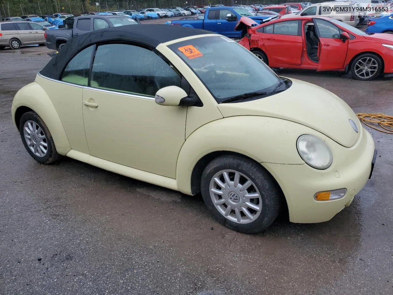 3VWCM31Y94M316553 2004 Volkswagen New Beetle Gls