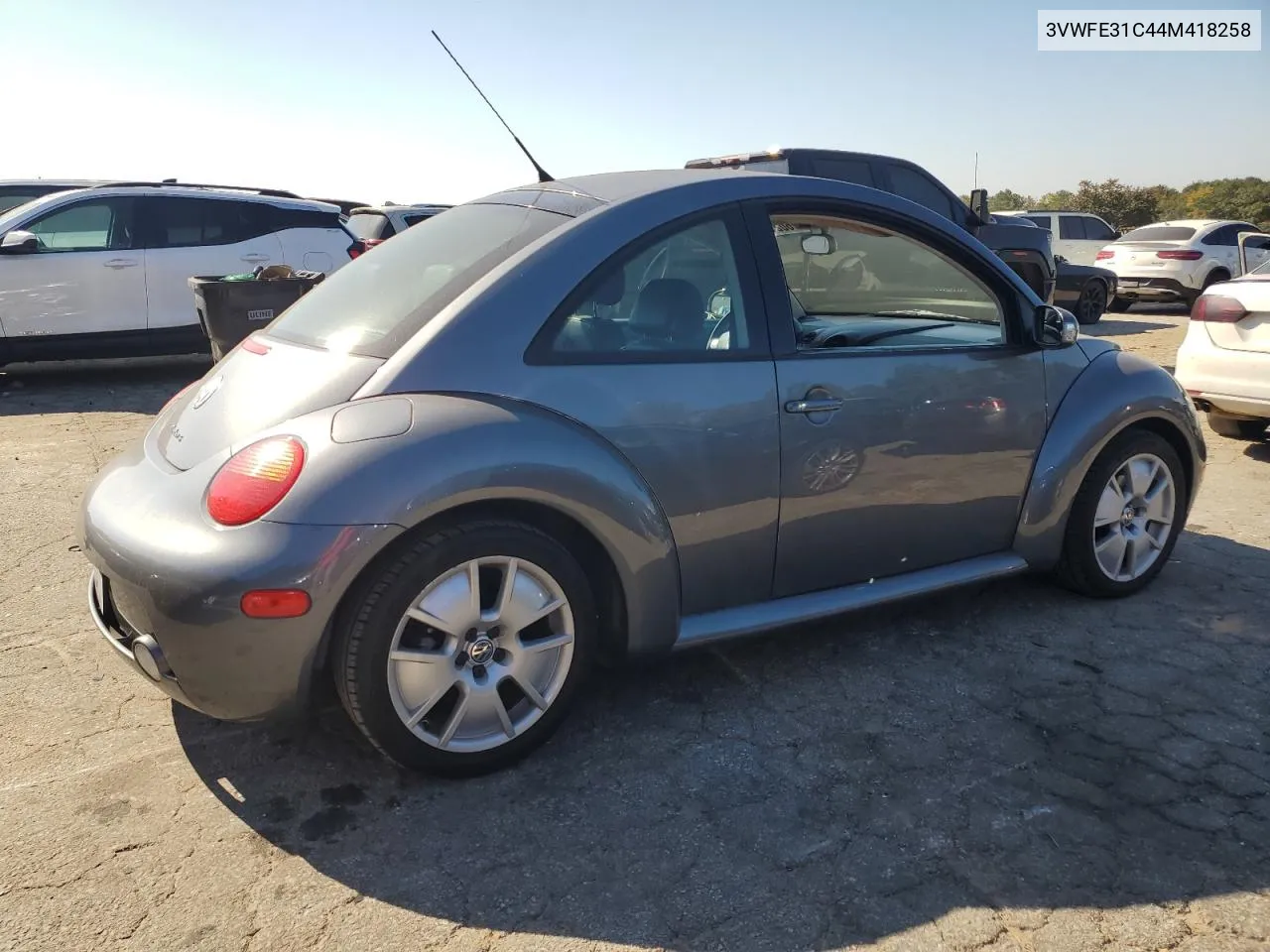 2004 Volkswagen New Beetle Turbo S VIN: 3VWFE31C44M418258 Lot: 76021364