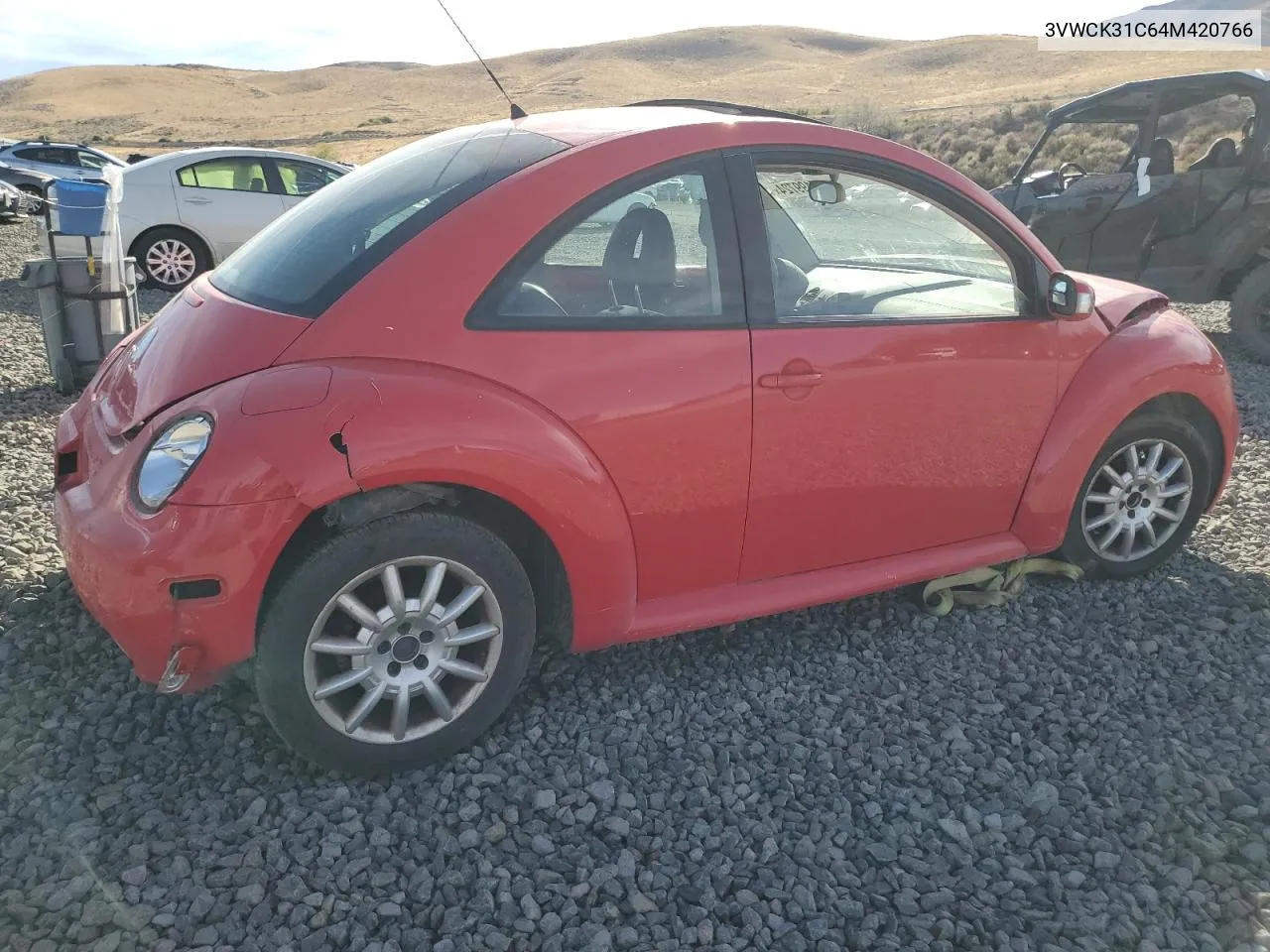 2004 Volkswagen New Beetle Gls VIN: 3VWCK31C64M420766 Lot: 77199724