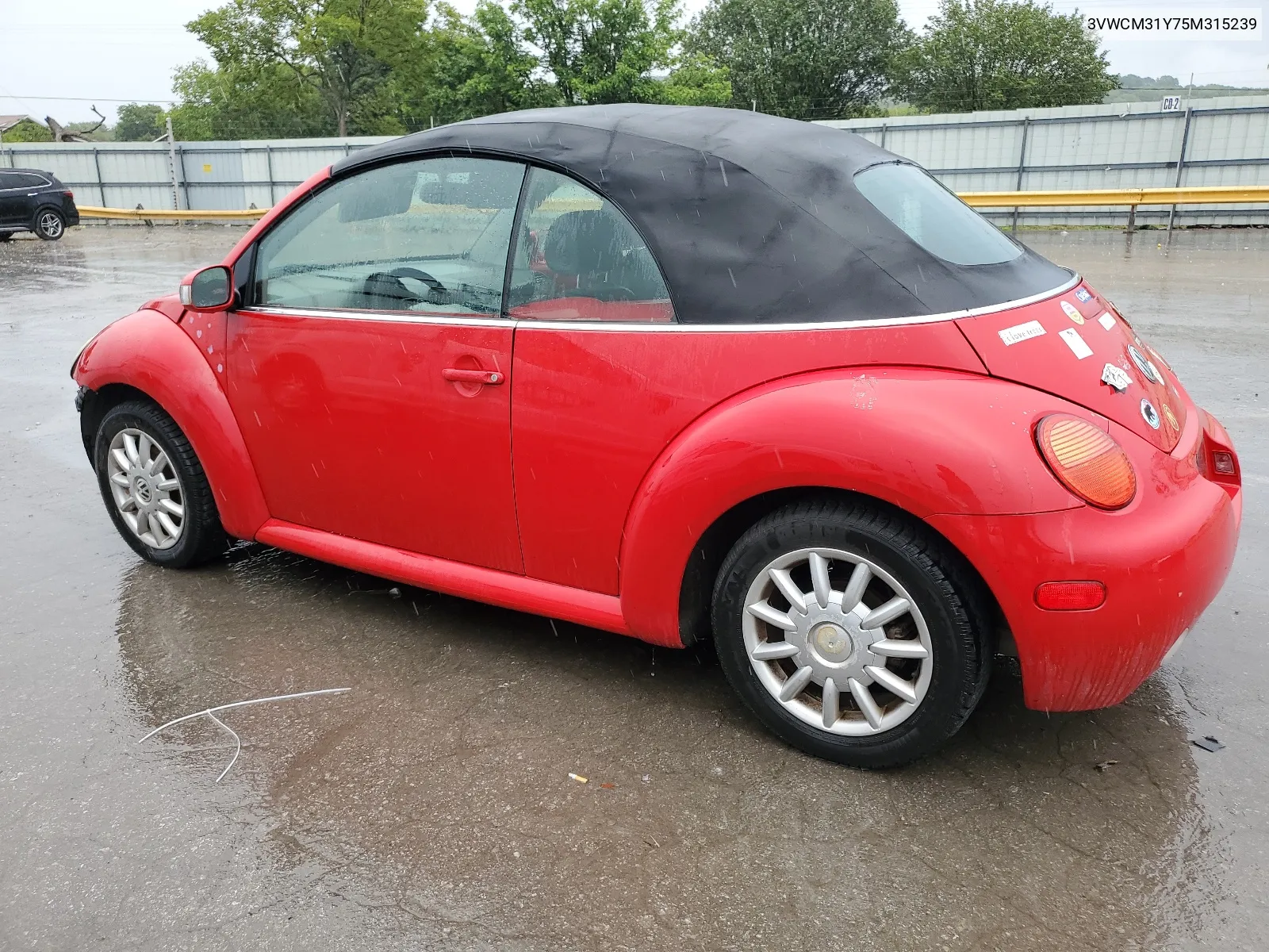 2005 Volkswagen New Beetle Gls VIN: 3VWCM31Y75M315239 Lot: 63712554