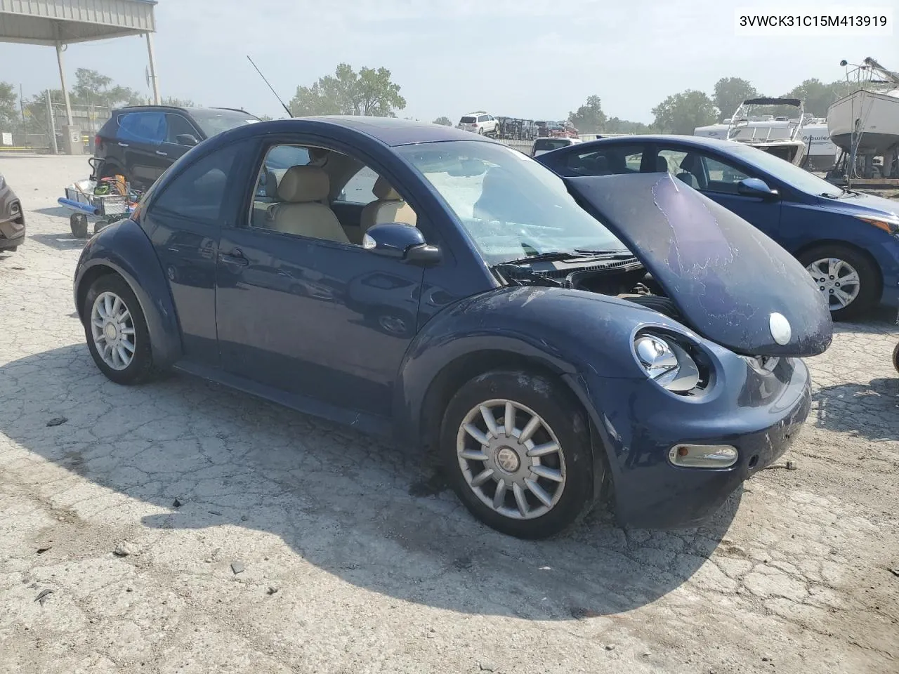 2005 Volkswagen New Beetle Gls VIN: 3VWCK31C15M413919 Lot: 67509824