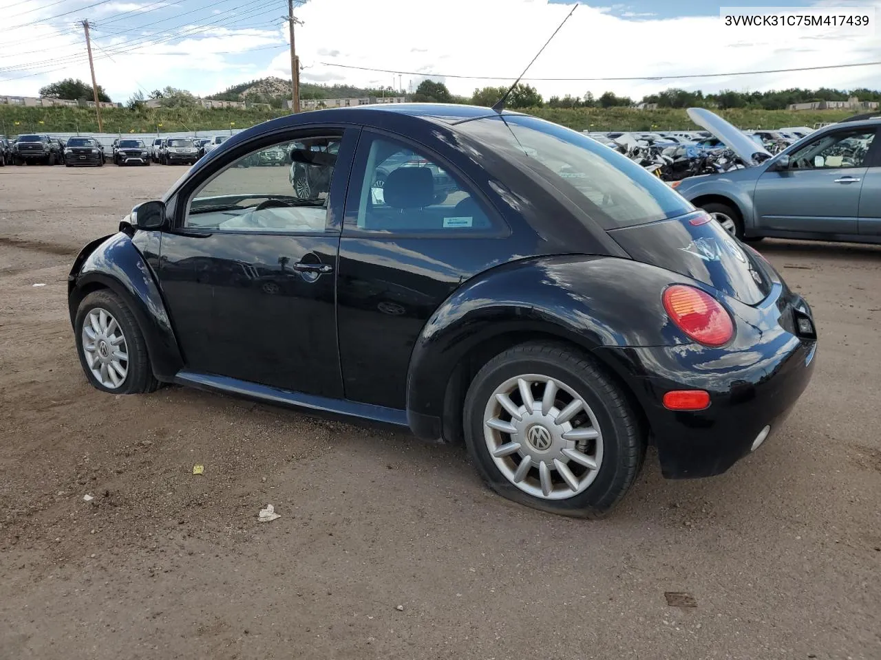 3VWCK31C75M417439 2005 Volkswagen New Beetle Gls