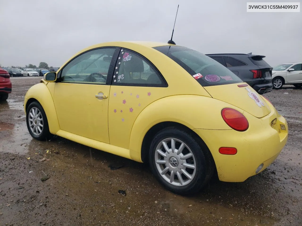 2005 Volkswagen New Beetle Gls VIN: 3VWCK31C55M409937 Lot: 72615724