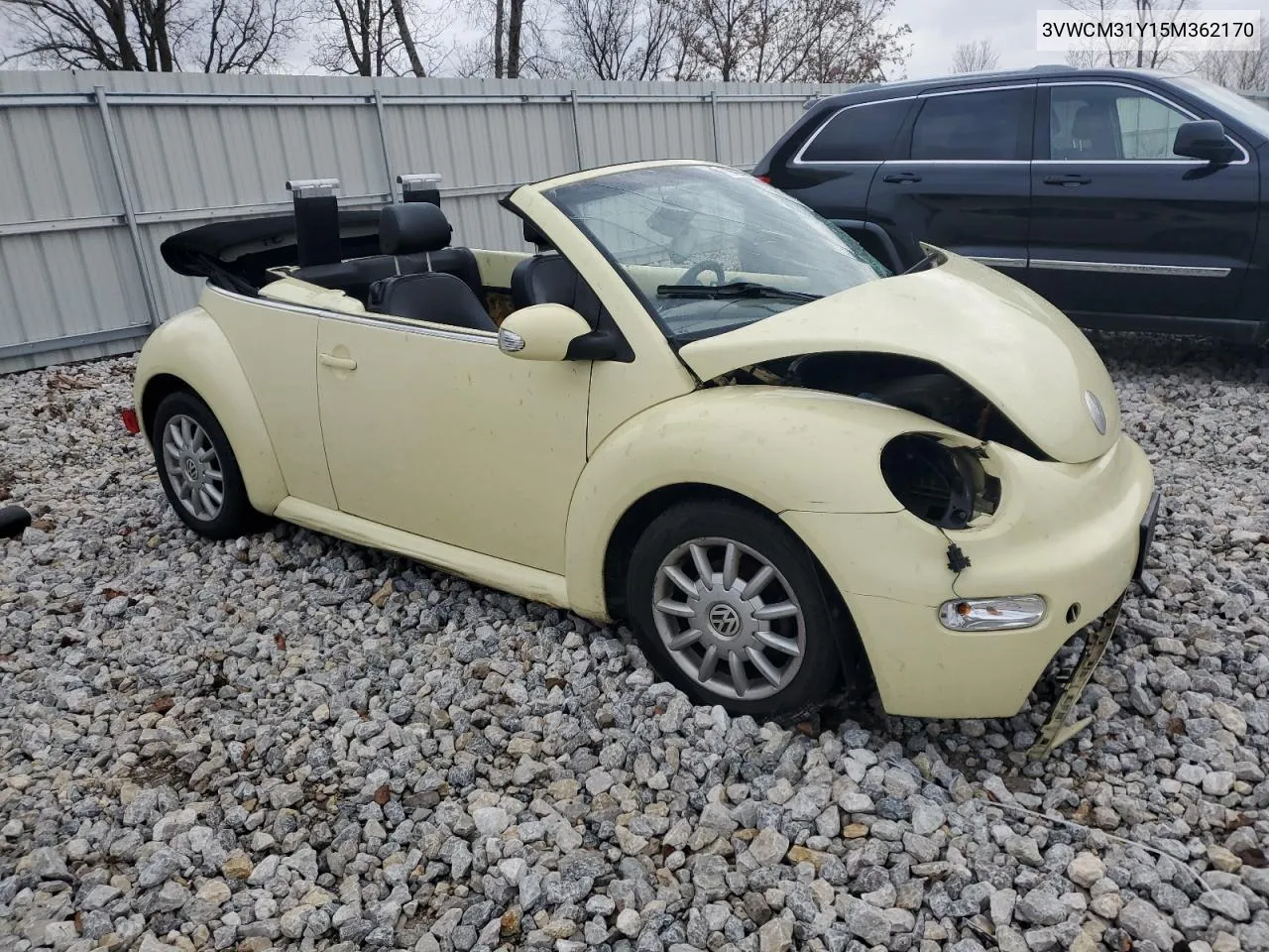 2005 Volkswagen New Beetle Gls VIN: 3VWCM31Y15M362170 Lot: 79407084