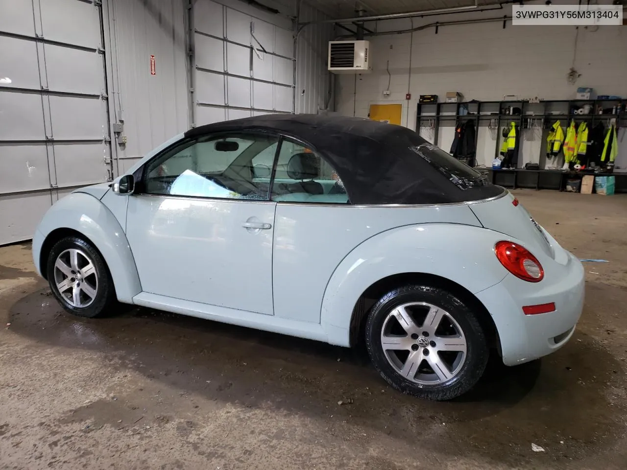 2006 Volkswagen New Beetle Convertible VIN: 3VWPG31Y56M313404 Lot: 68286394