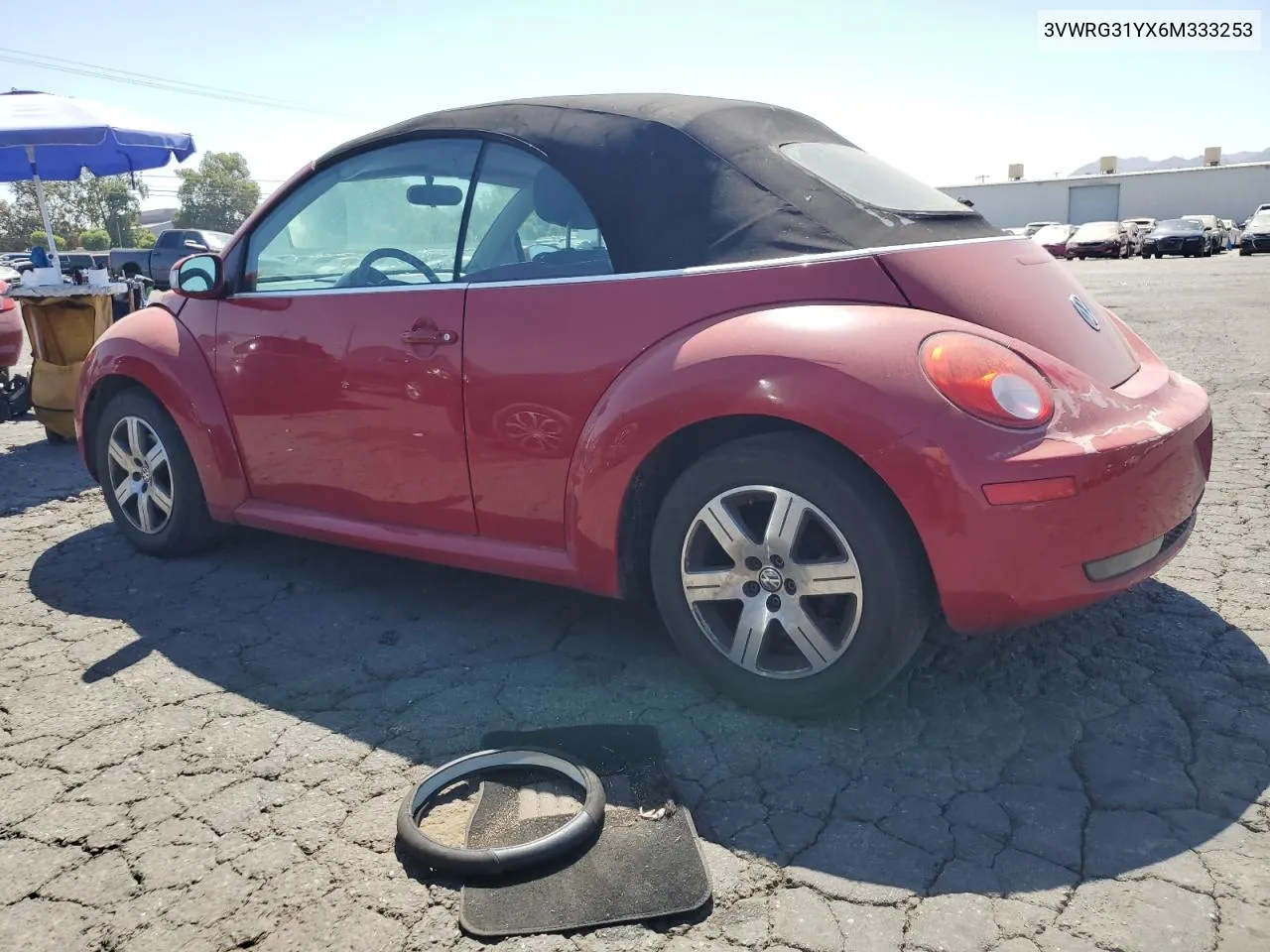 2006 Volkswagen New Beetle Convertible Option Package 1 VIN: 3VWRG31YX6M333253 Lot: 68888094