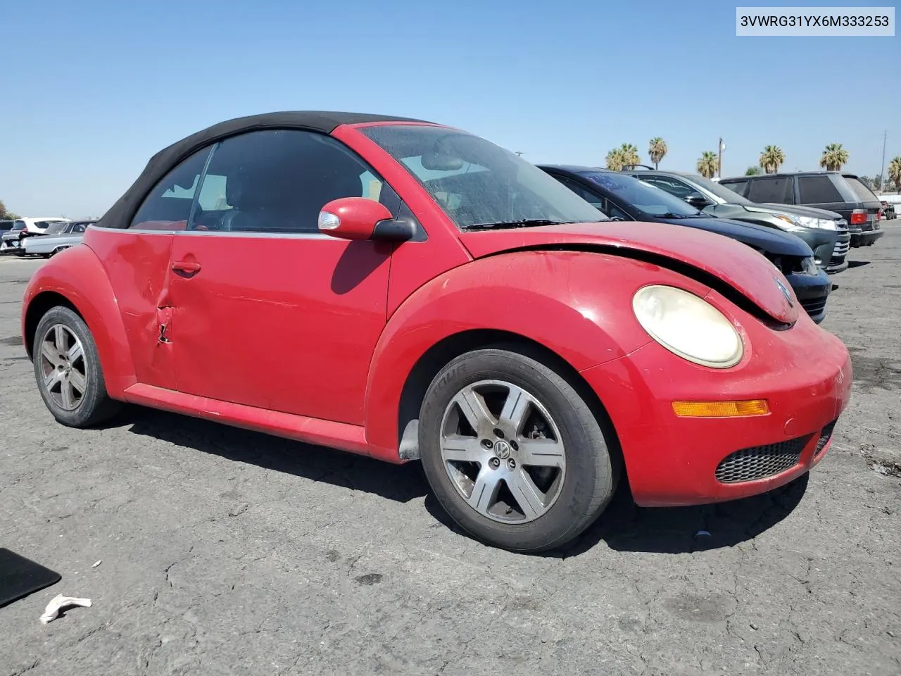 2006 Volkswagen New Beetle Convertible Option Package 1 VIN: 3VWRG31YX6M333253 Lot: 68888094