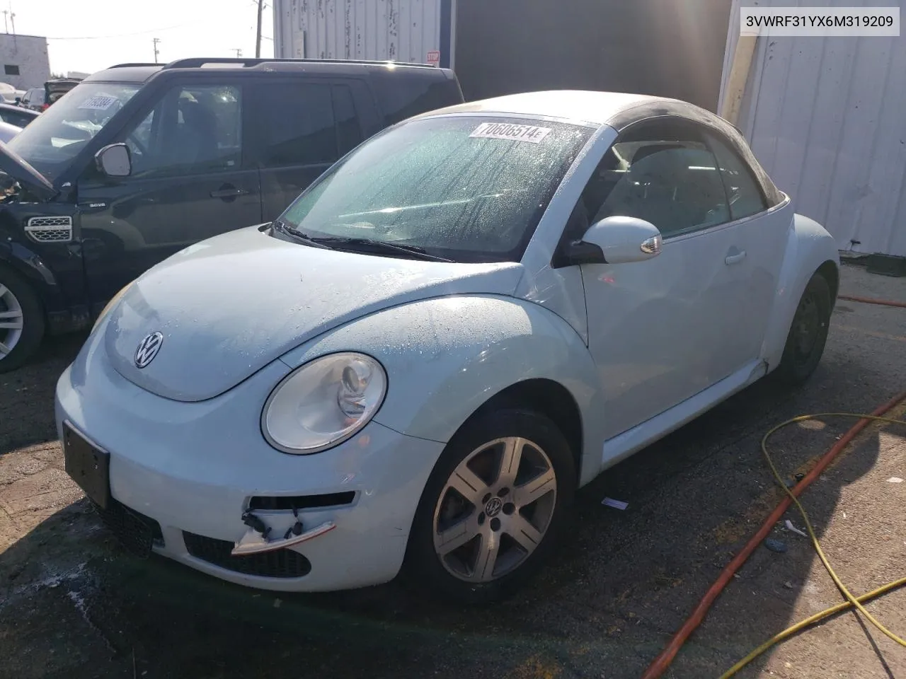 2006 Volkswagen New Beetle Convertible Option Package 1 VIN: 3VWRF31YX6M319209 Lot: 70606514