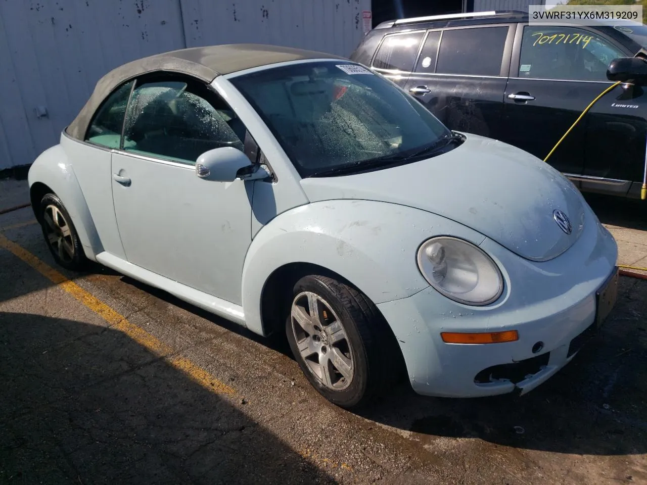 2006 Volkswagen New Beetle Convertible Option Package 1 VIN: 3VWRF31YX6M319209 Lot: 70606514