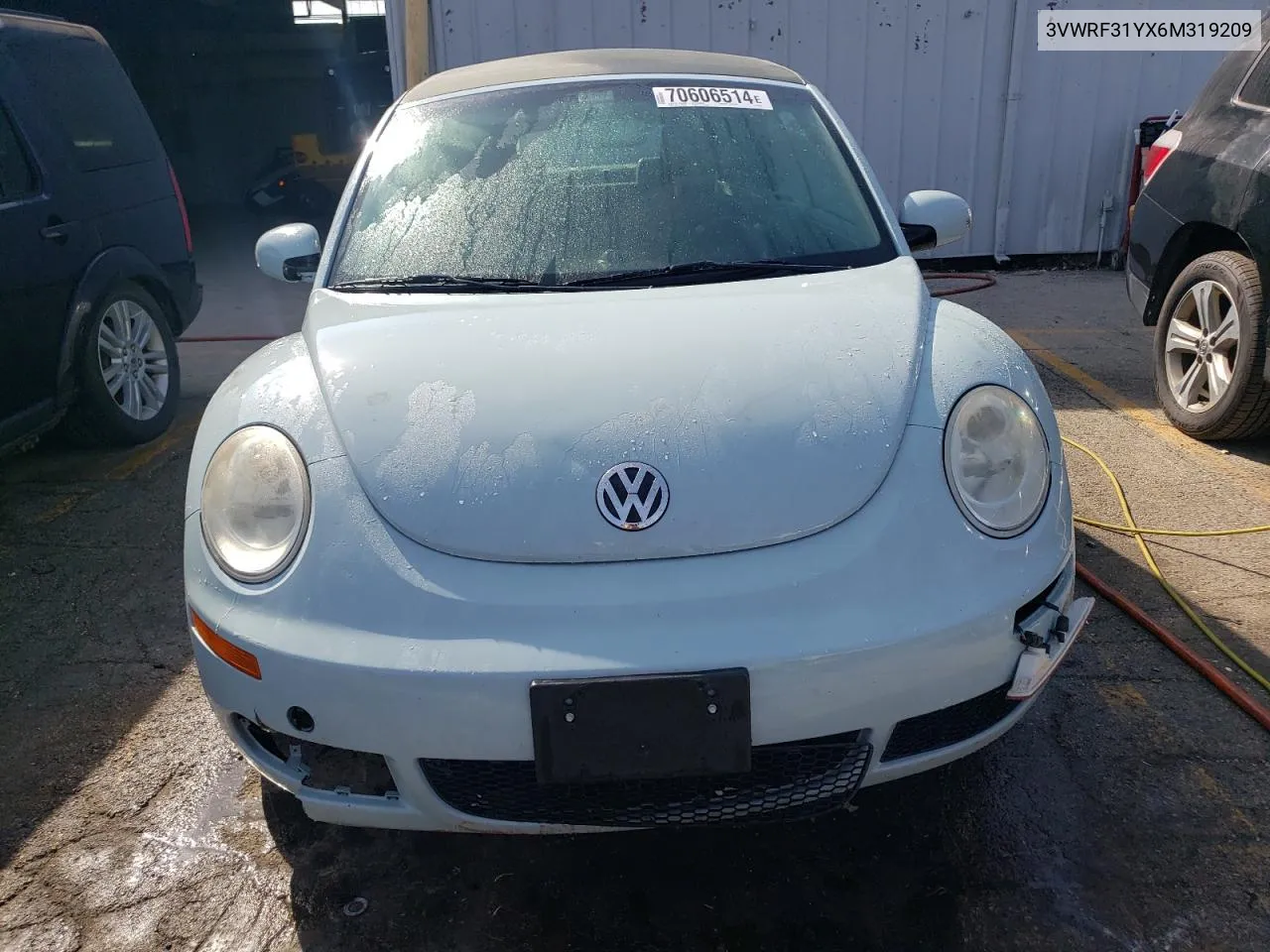 2006 Volkswagen New Beetle Convertible Option Package 1 VIN: 3VWRF31YX6M319209 Lot: 70606514