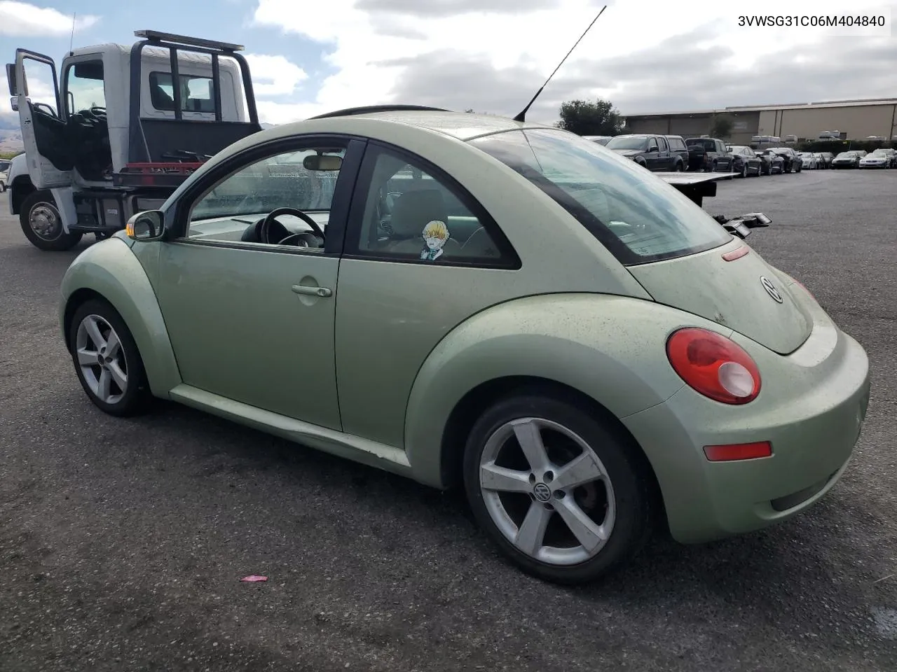 2006 Volkswagen New Beetle 2.5L Option Package 2 VIN: 3VWSG31C06M404840 Lot: 72164644