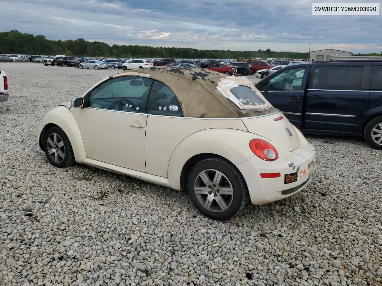 2006 Volkswagen New Beetle Convertible Option Package 1 VIN: 3VWRF31Y06M303990 Lot: 72417764