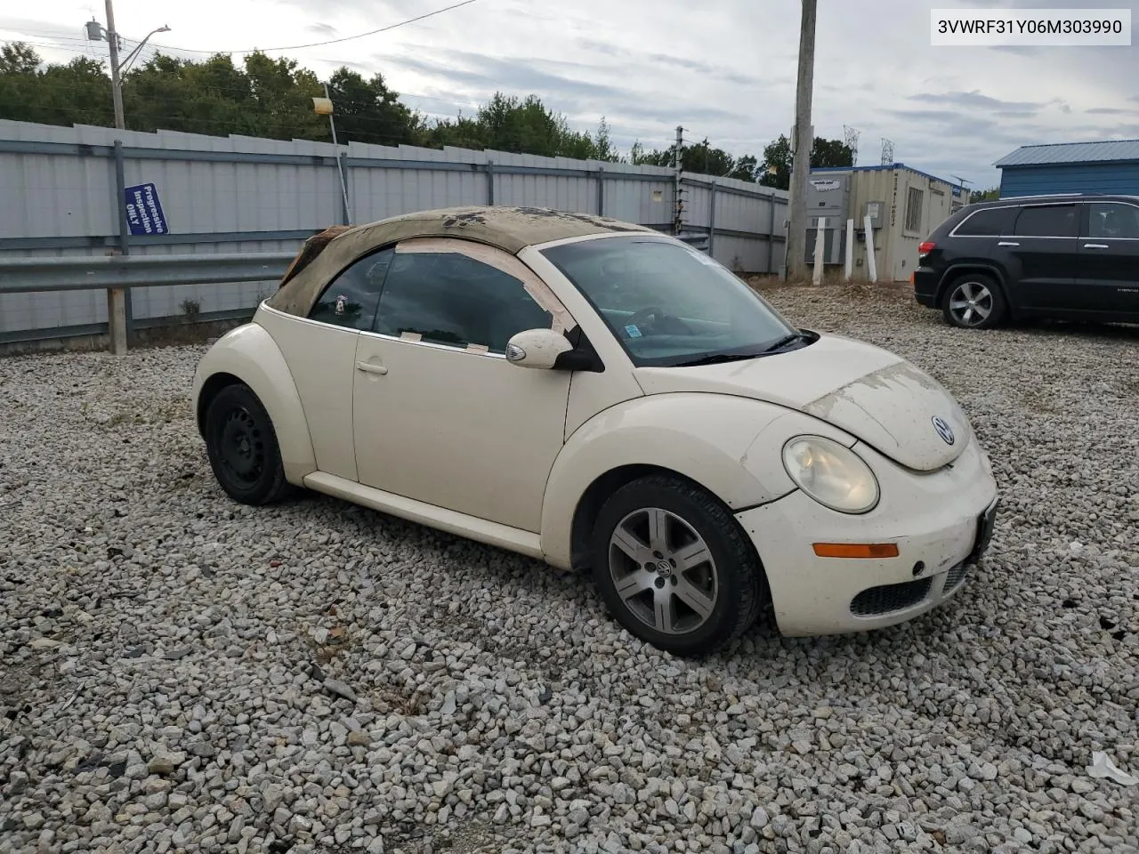 2006 Volkswagen New Beetle Convertible Option Package 1 VIN: 3VWRF31Y06M303990 Lot: 72417764