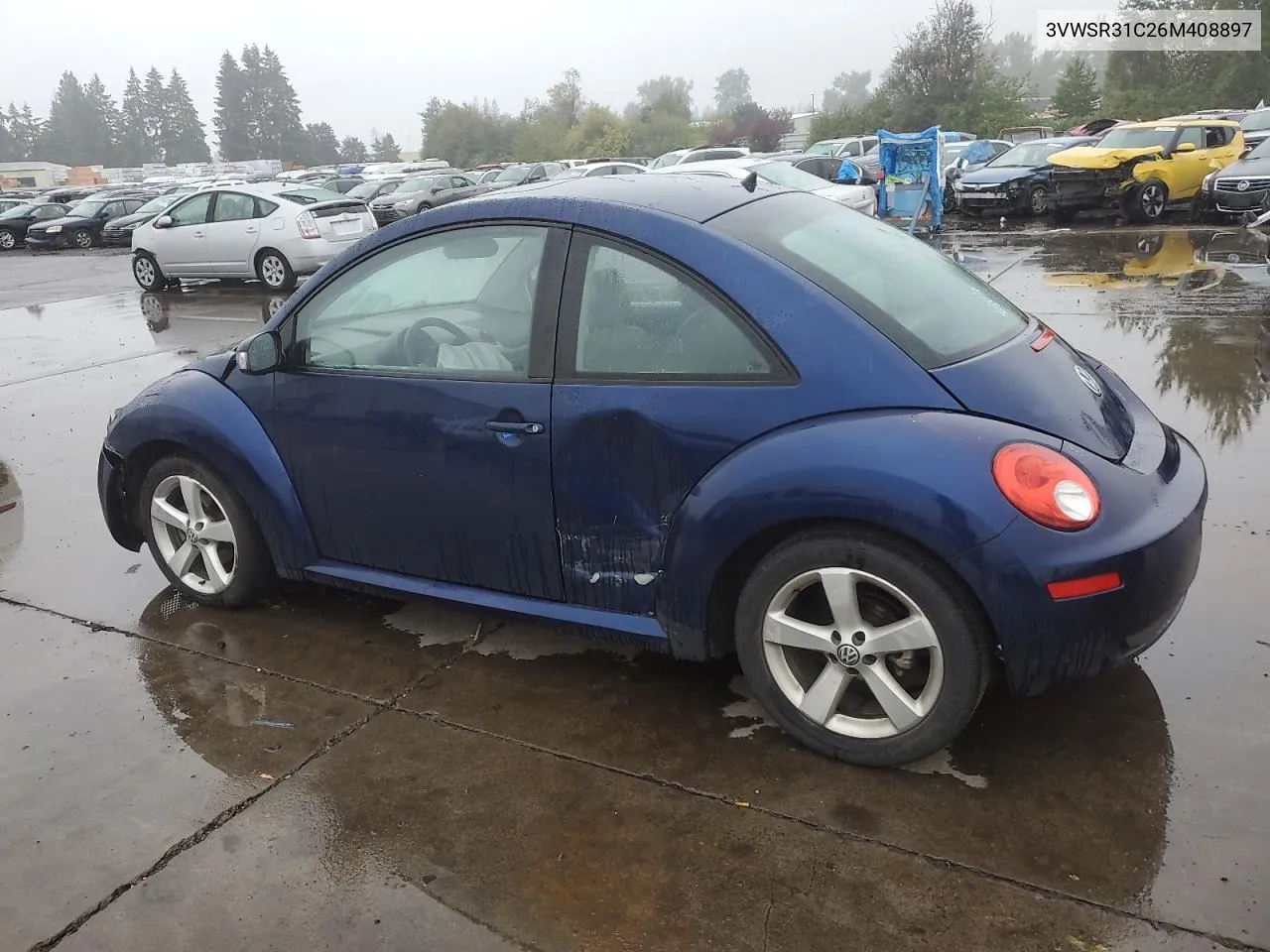 2006 Volkswagen New Beetle Tdi Option Package 2 VIN: 3VWSR31C26M408897 Lot: 73215334