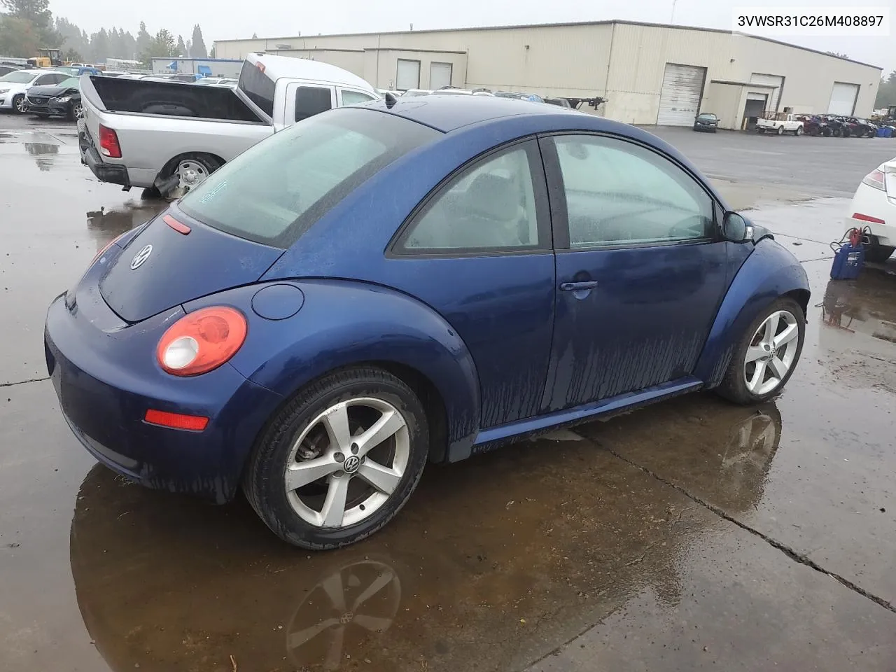 2006 Volkswagen New Beetle Tdi Option Package 2 VIN: 3VWSR31C26M408897 Lot: 73215334