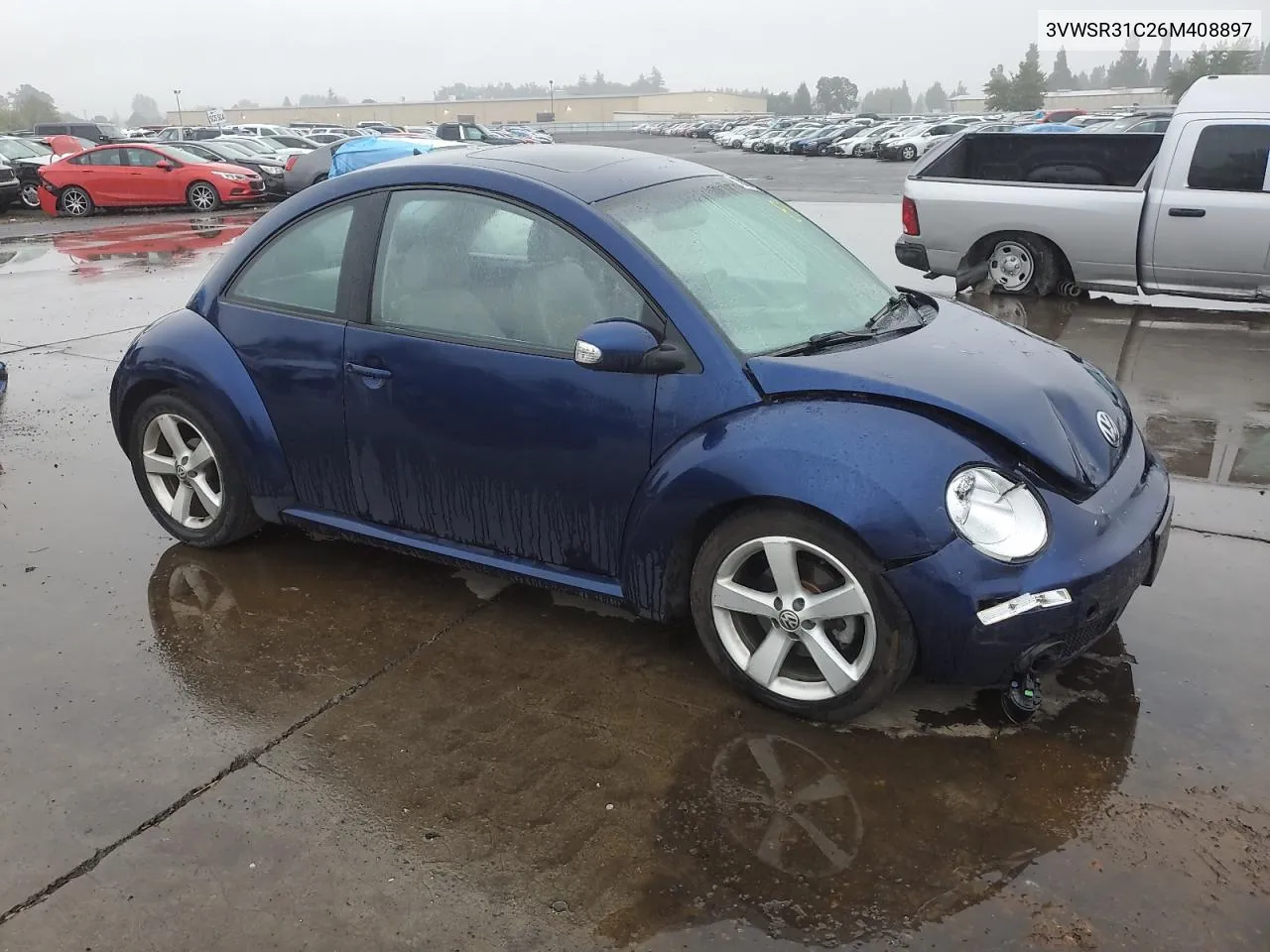 2006 Volkswagen New Beetle Tdi Option Package 2 VIN: 3VWSR31C26M408897 Lot: 73215334