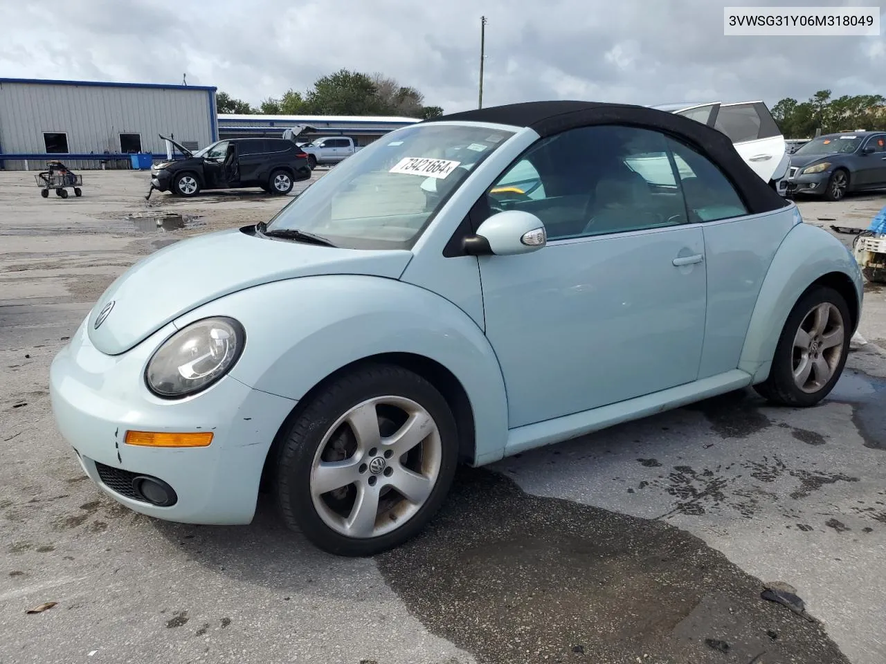 2006 Volkswagen New Beetle Convertible Option Package 2 VIN: 3VWSG31Y06M318049 Lot: 73421664