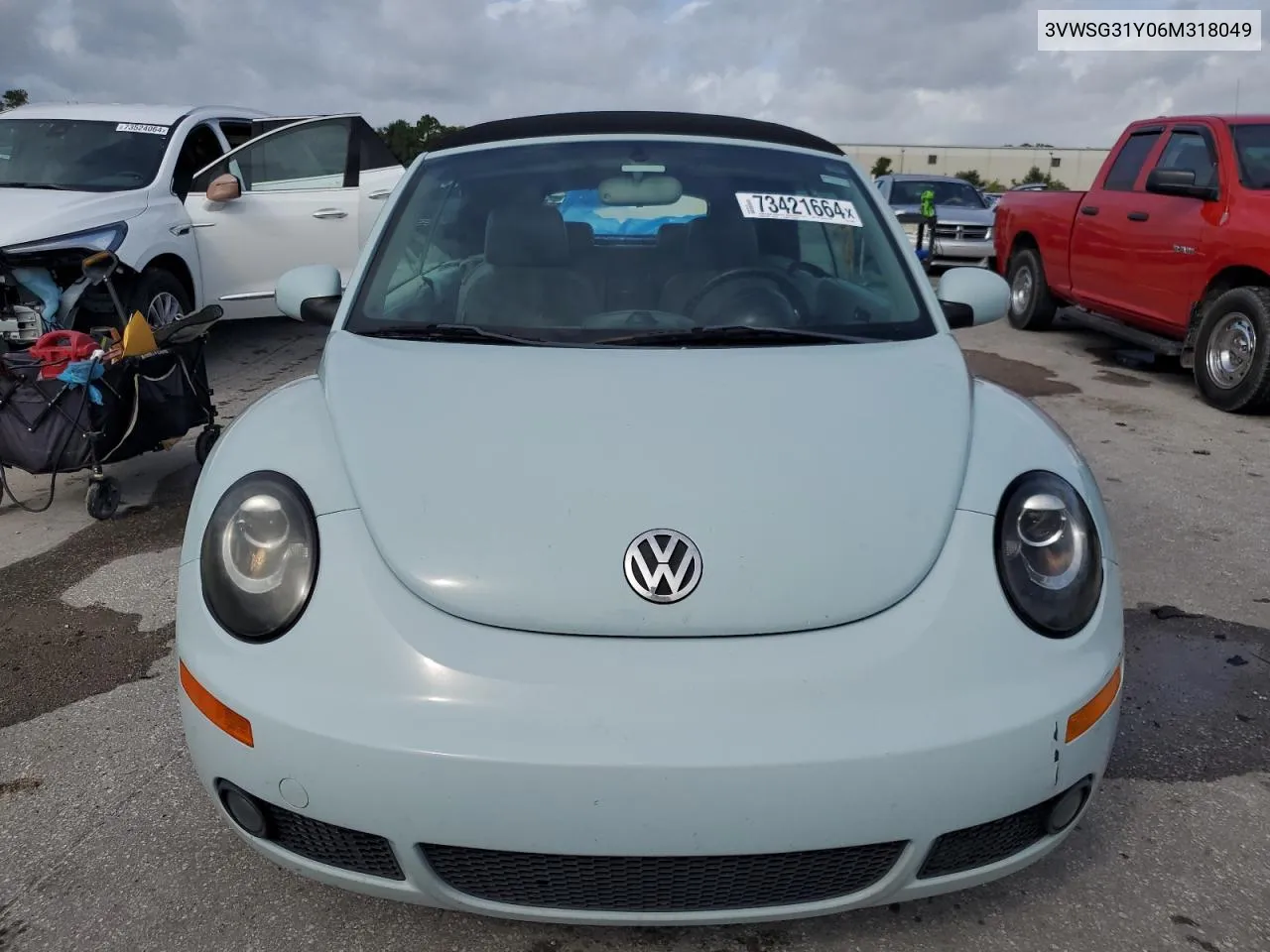 2006 Volkswagen New Beetle Convertible Option Package 2 VIN: 3VWSG31Y06M318049 Lot: 73421664