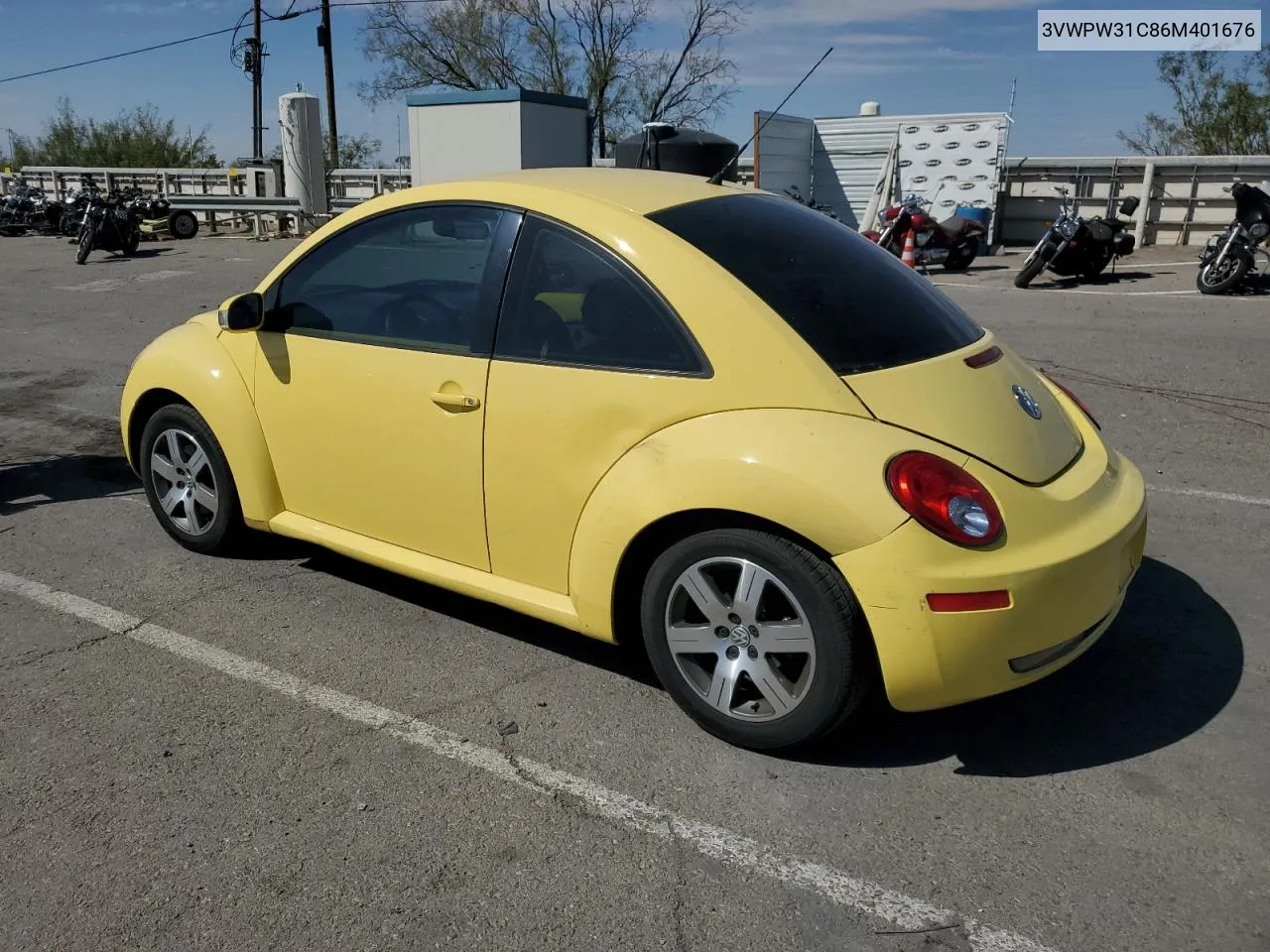 3VWPW31C86M401676 2006 Volkswagen New Beetle 2.5L