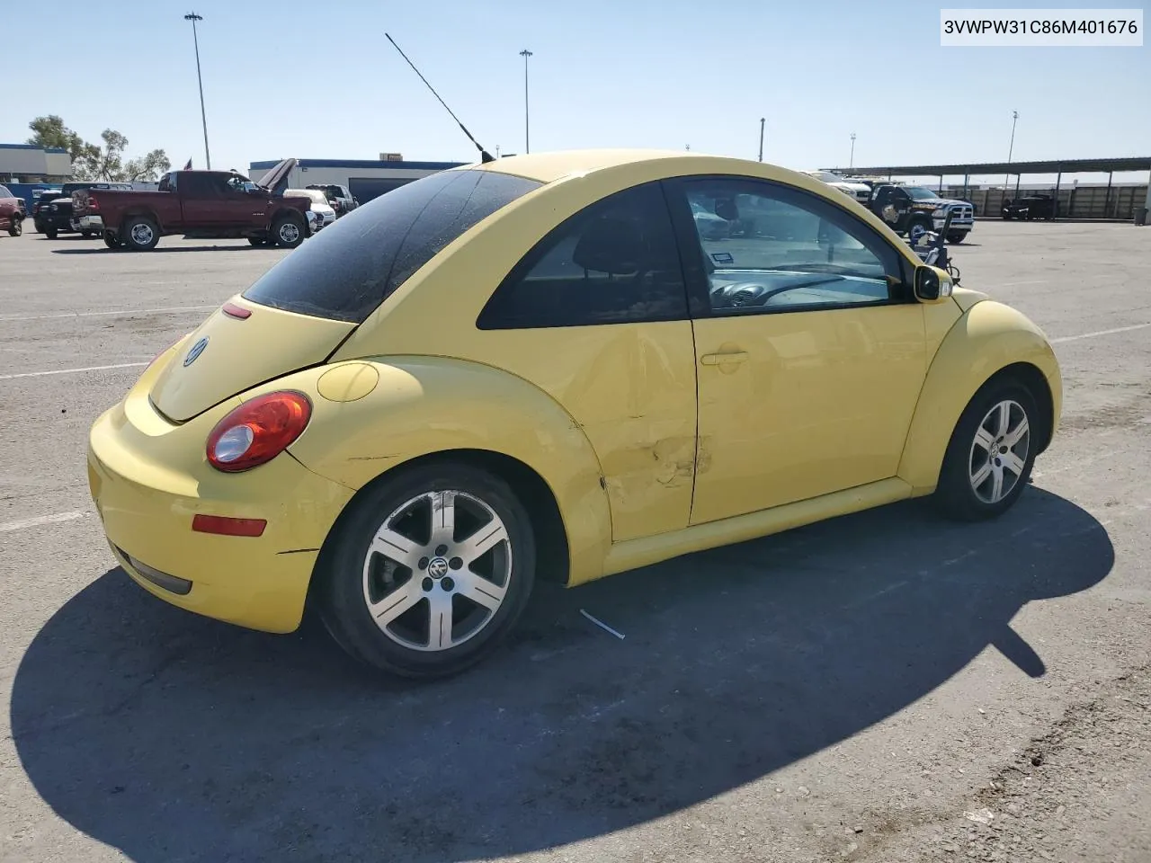 3VWPW31C86M401676 2006 Volkswagen New Beetle 2.5L