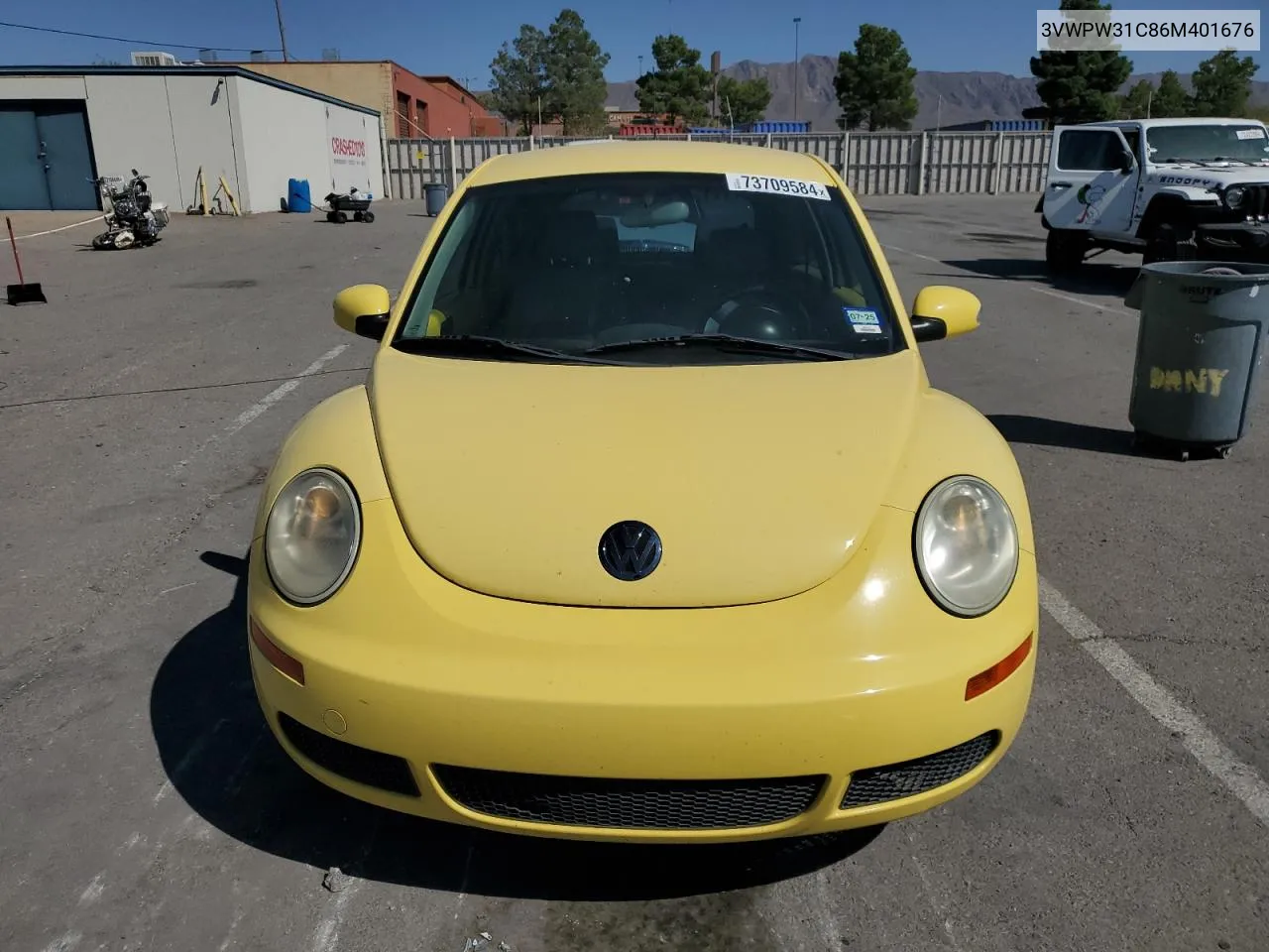 2006 Volkswagen New Beetle 2.5L VIN: 3VWPW31C86M401676 Lot: 73709584