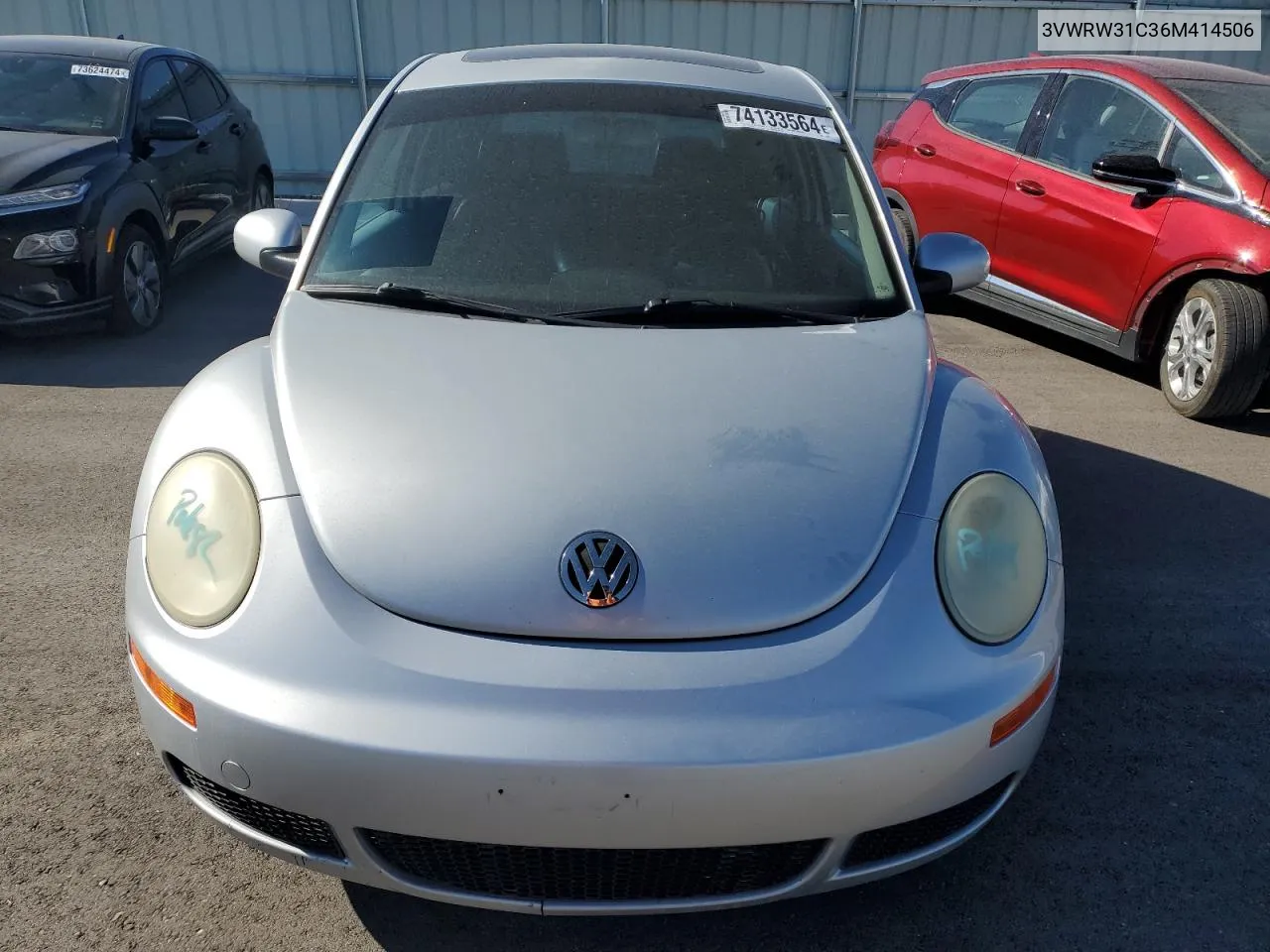 2006 Volkswagen New Beetle 2.5L Option Package 1 VIN: 3VWRW31C36M414506 Lot: 74133564