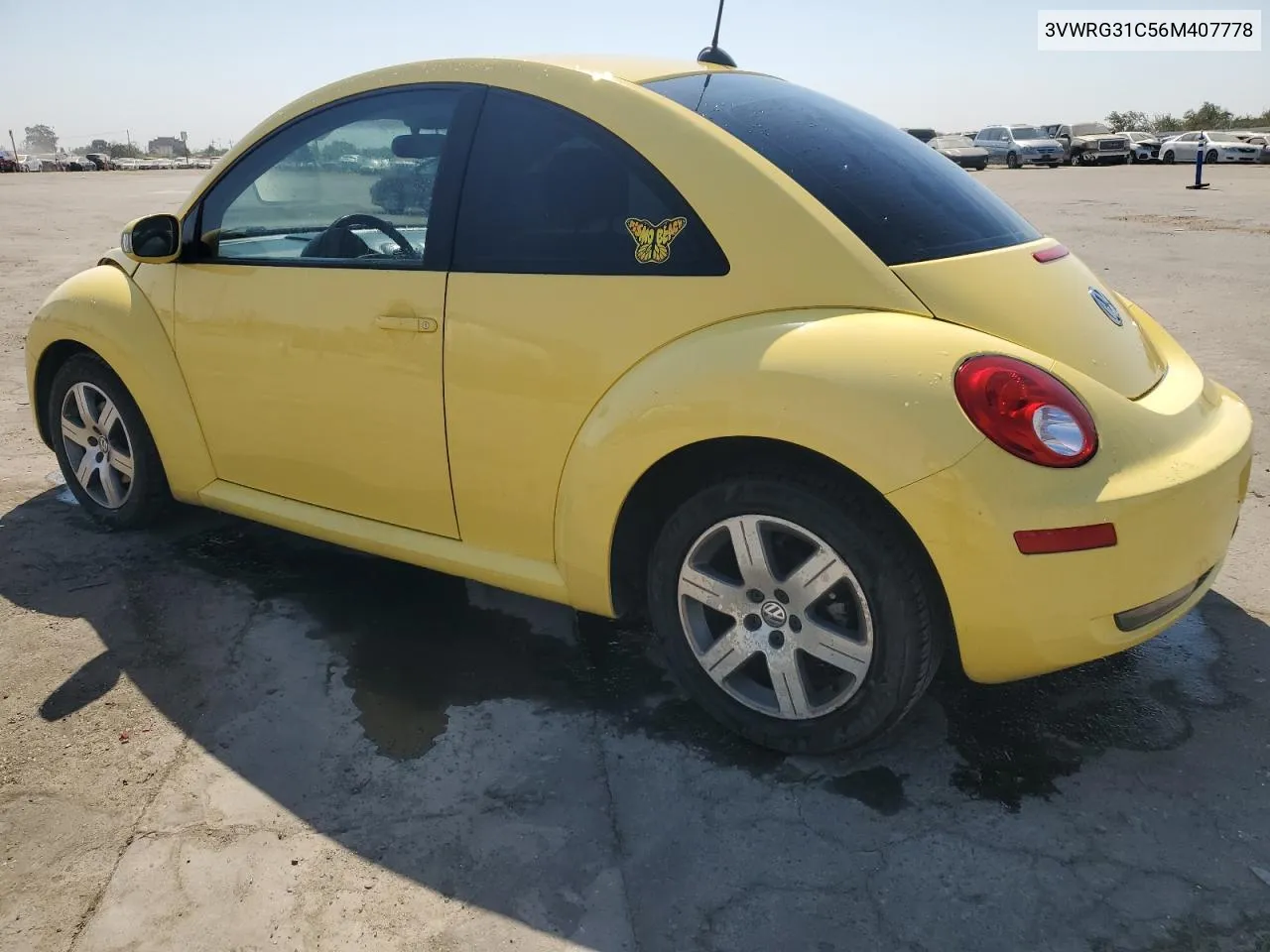 2006 Volkswagen New Beetle 2.5L Option Package 1 VIN: 3VWRG31C56M407778 Lot: 74150924