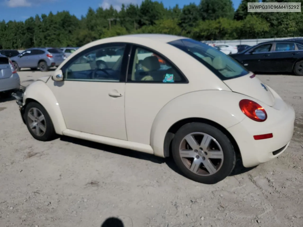 3VWPG31C96M415292 2006 Volkswagen New Beetle 2.5L