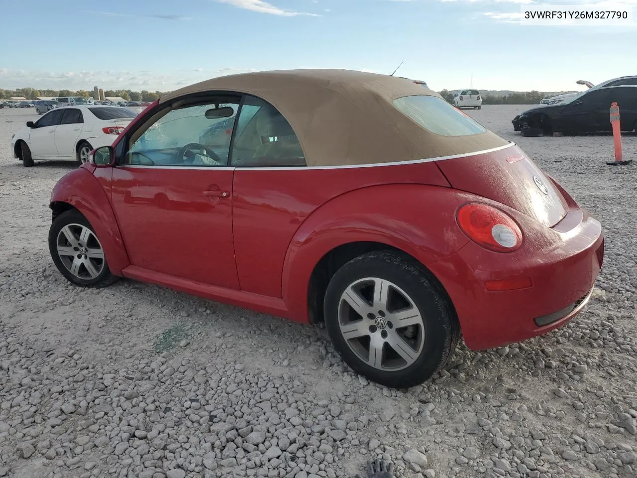 2006 Volkswagen New Beetle Convertible Option Package 1 VIN: 3VWRF31Y26M327790 Lot: 74896494