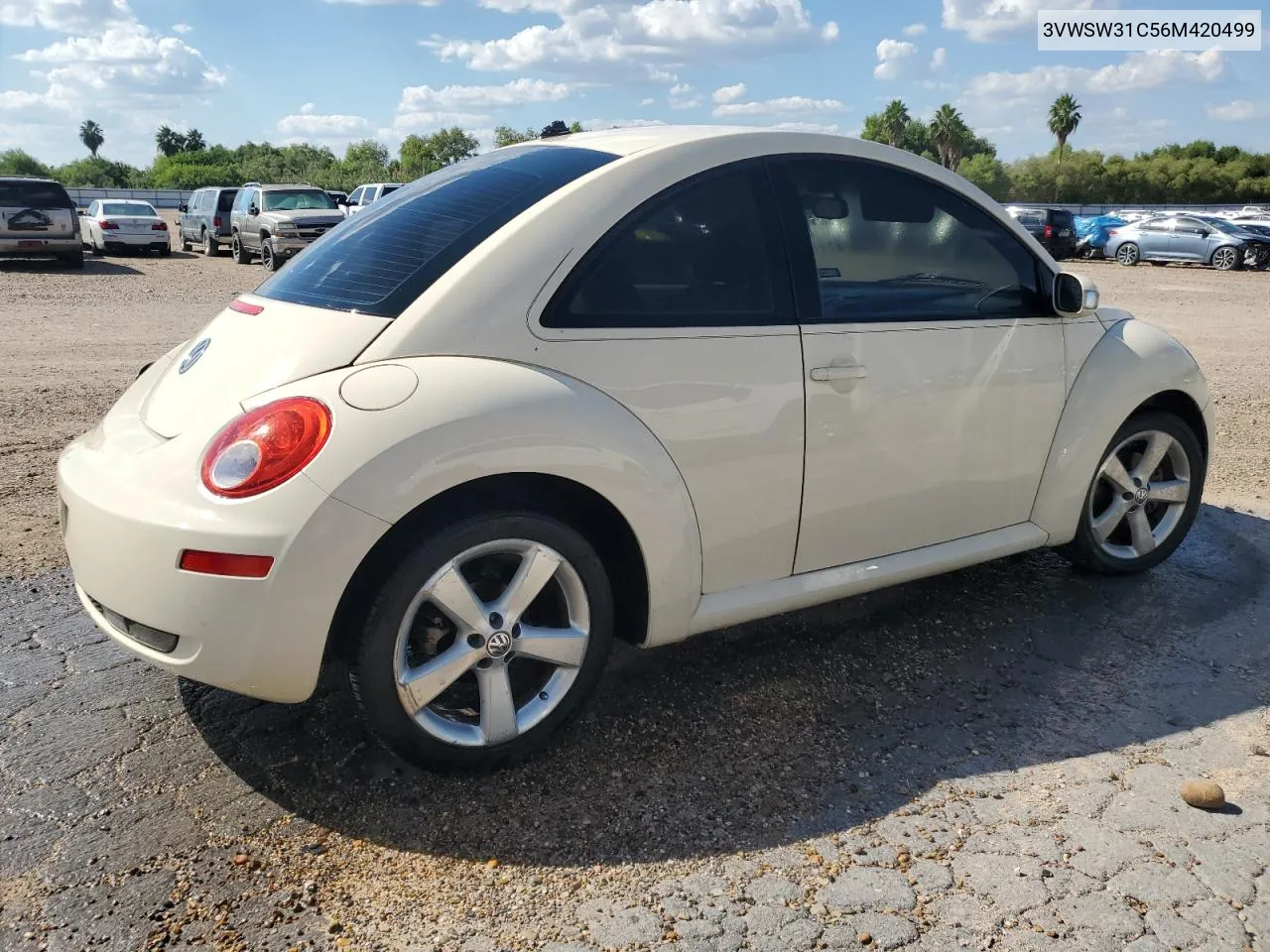 3VWSW31C56M420499 2006 Volkswagen New Beetle 2.5L Option Package 2