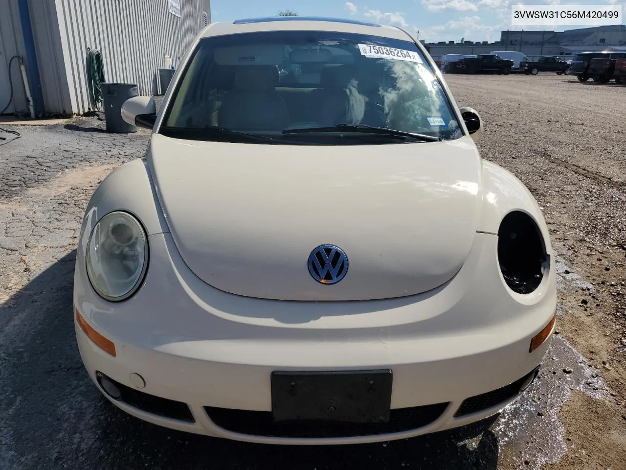 3VWSW31C56M420499 2006 Volkswagen New Beetle 2.5L Option Package 2