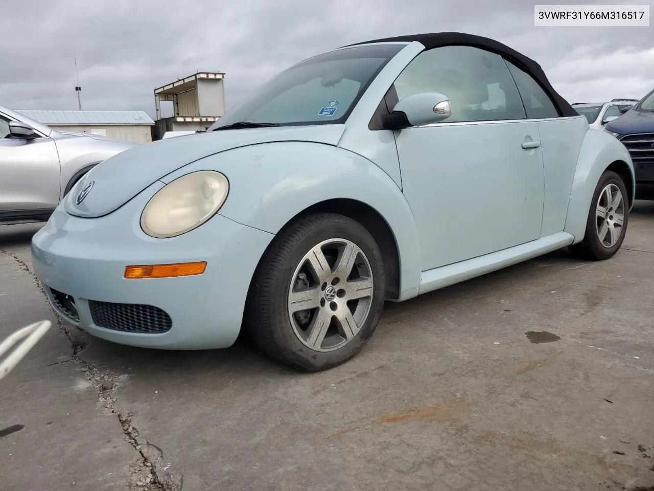 2006 Volkswagen New Beetle Convertible Option Package 1 VIN: 3VWRF31Y66M316517 Lot: 75060184