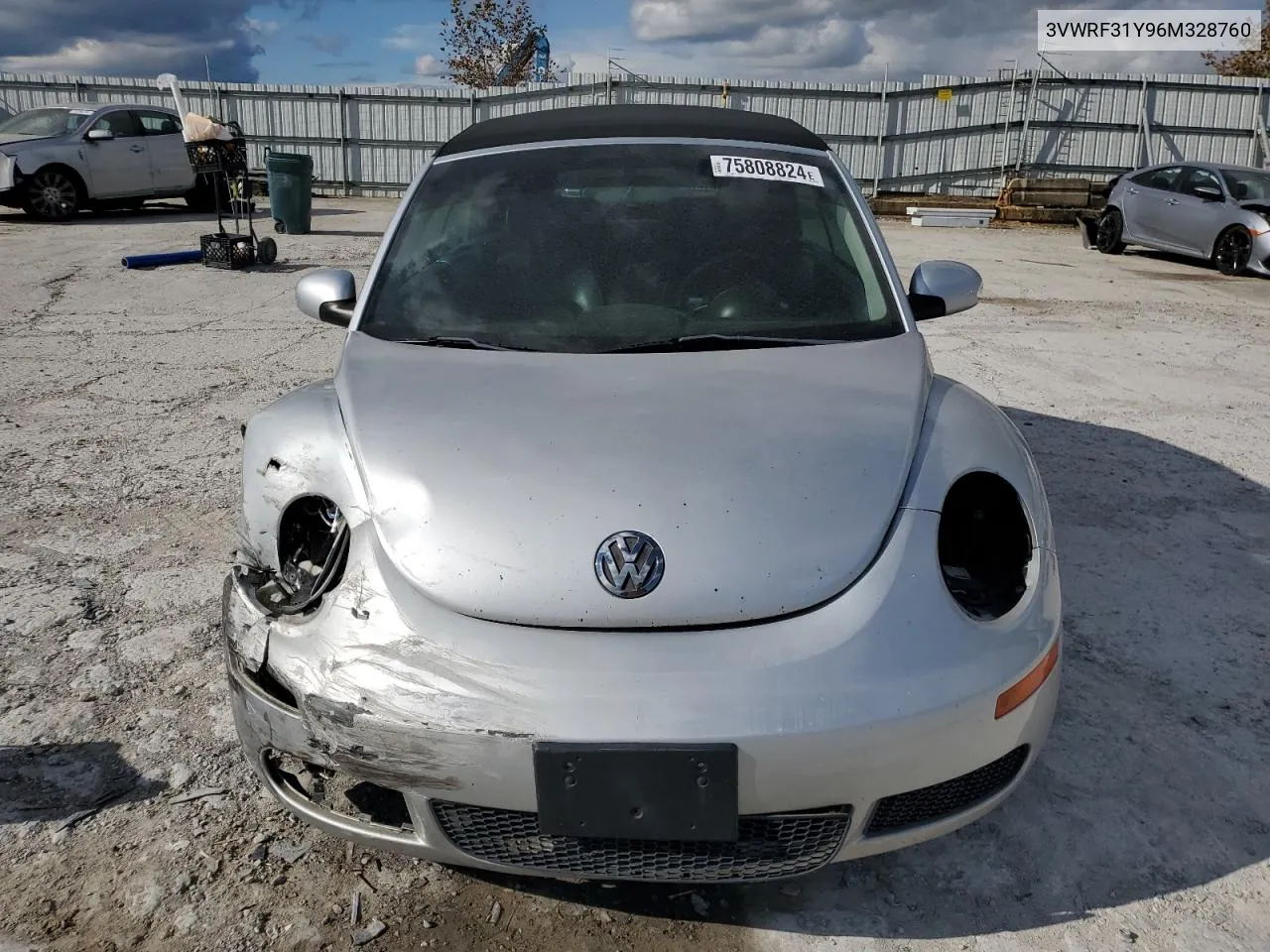 2006 Volkswagen New Beetle Convertible Option Package 1 VIN: 3VWRF31Y96M328760 Lot: 75808824