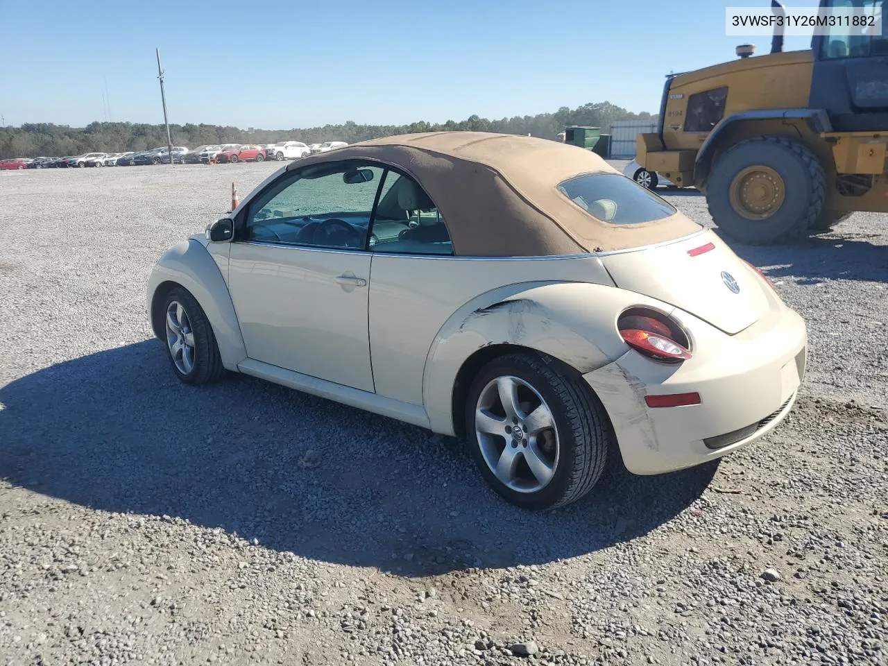 2006 Volkswagen New Beetle Convertible Option Package 2 VIN: 3VWSF31Y26M311882 Lot: 75815534