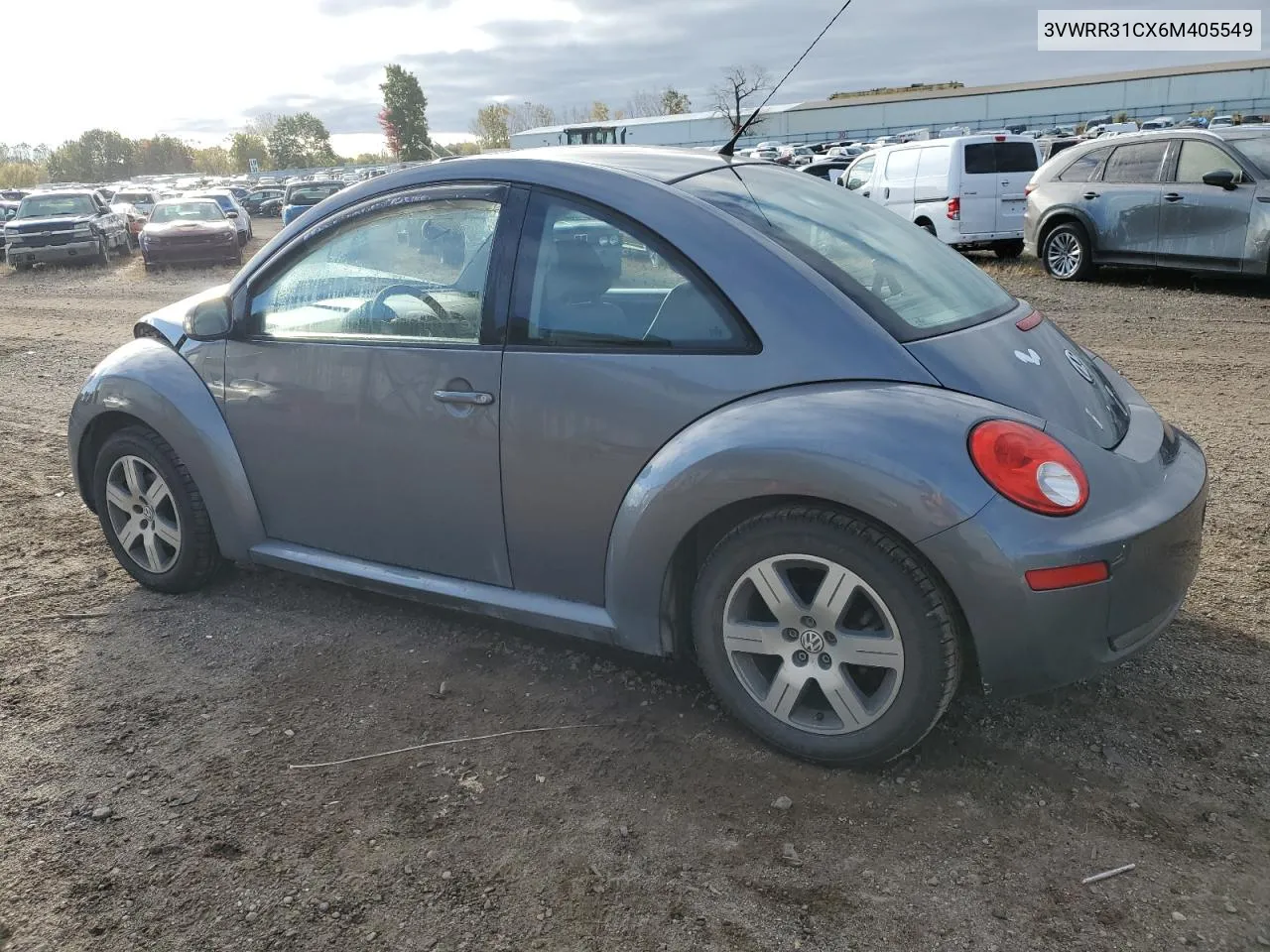 2006 Volkswagen New Beetle Tdi Option Package 1 VIN: 3VWRR31CX6M405549 Lot: 76160634