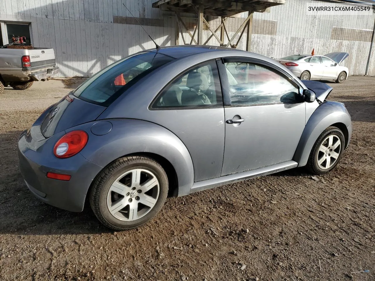 2006 Volkswagen New Beetle Tdi Option Package 1 VIN: 3VWRR31CX6M405549 Lot: 76160634