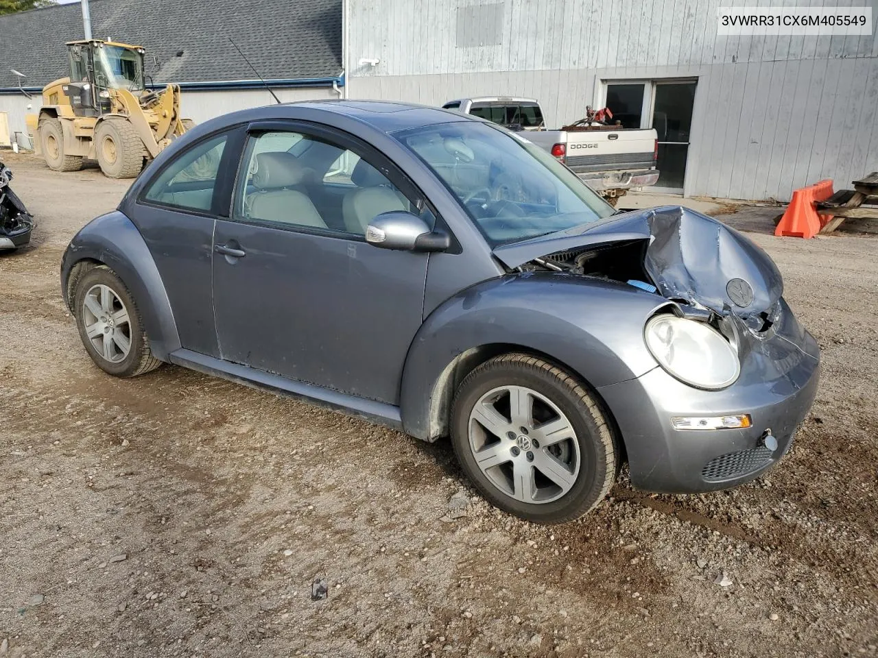 2006 Volkswagen New Beetle Tdi Option Package 1 VIN: 3VWRR31CX6M405549 Lot: 76160634