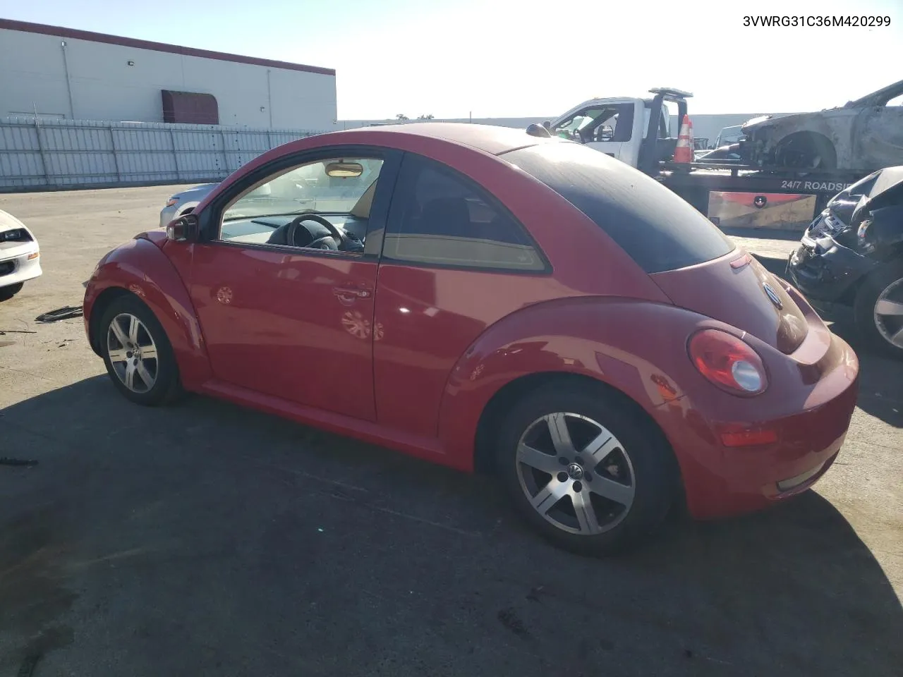 2006 Volkswagen New Beetle 2.5L Option Package 1 VIN: 3VWRG31C36M420299 Lot: 77830544