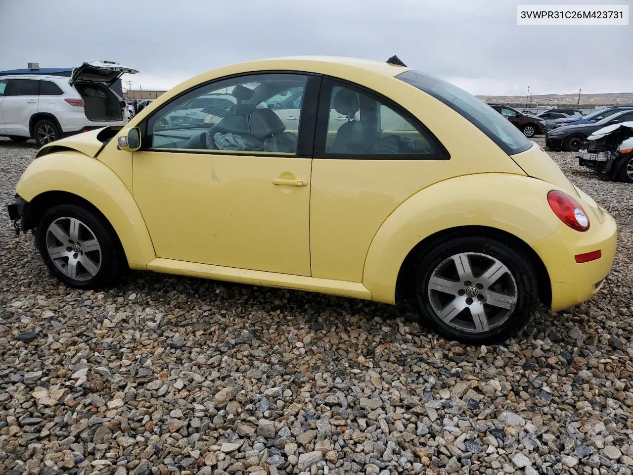 2006 Volkswagen New Beetle Tdi VIN: 3VWPR31C26M423731 Lot: 78546224