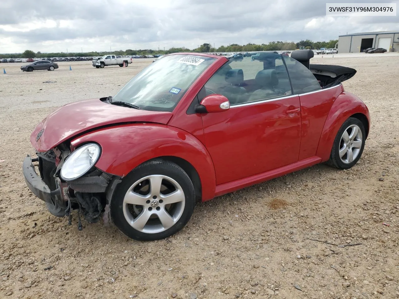 2006 Volkswagen New Beetle Convertible Option Package 2 VIN: 3VWSF31Y96M304976 Lot: 80003964