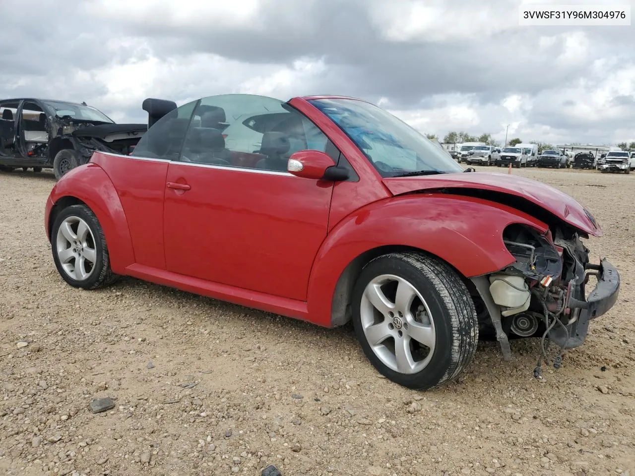 2006 Volkswagen New Beetle Convertible Option Package 2 VIN: 3VWSF31Y96M304976 Lot: 80003964