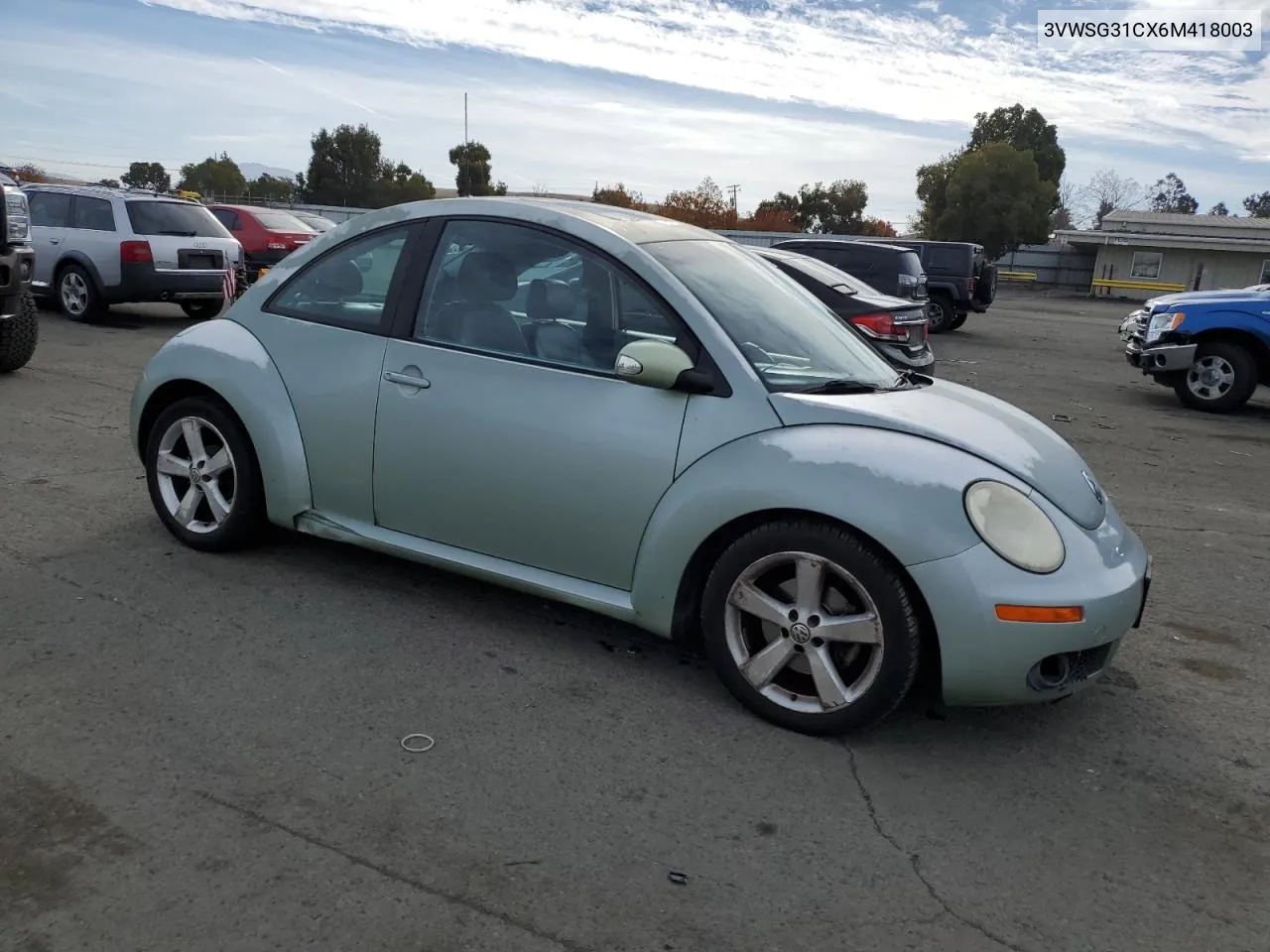 2006 Volkswagen New Beetle 2.5L Option Package 2 VIN: 3VWSG31CX6M418003 Lot: 80673674