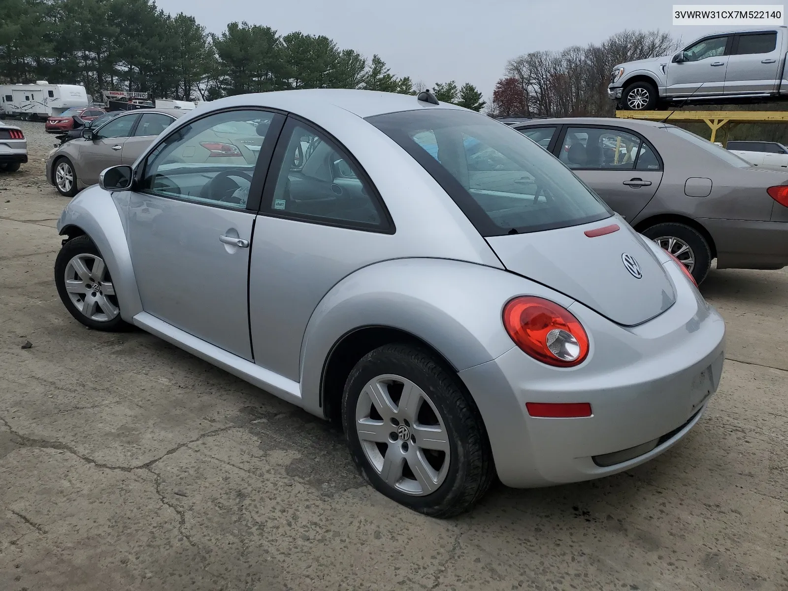 3VWRW31CX7M522140 2007 Volkswagen New Beetle 2.5L Option Package 1