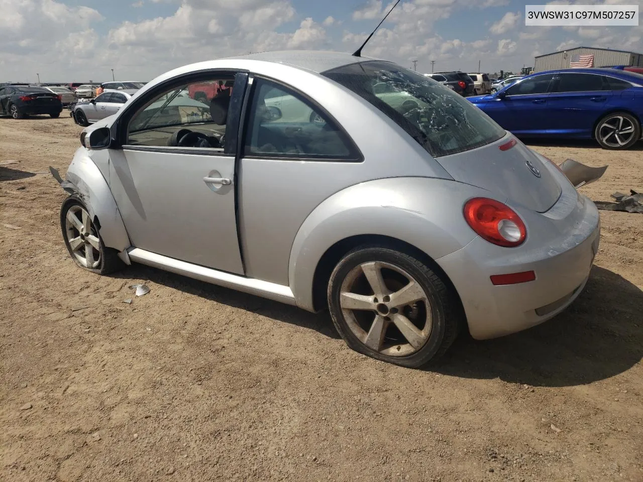 2007 Volkswagen New Beetle 2.5L Option Package 2 VIN: 3VWSW31C97M507257 Lot: 70398584