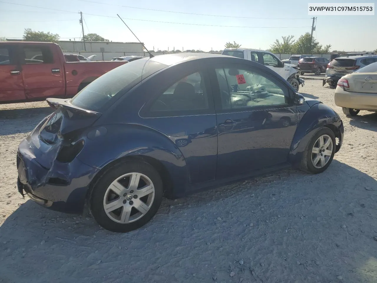 3VWPW31C97M515753 2007 Volkswagen New Beetle 2.5L