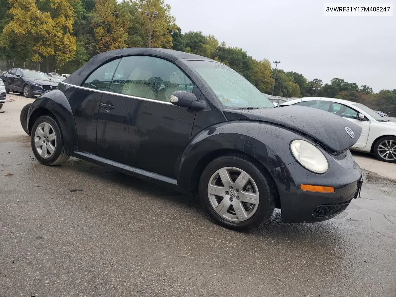 2007 Volkswagen New Beetle Convertible Option Package 1 VIN: 3VWRF31Y17M408247 Lot: 71562134