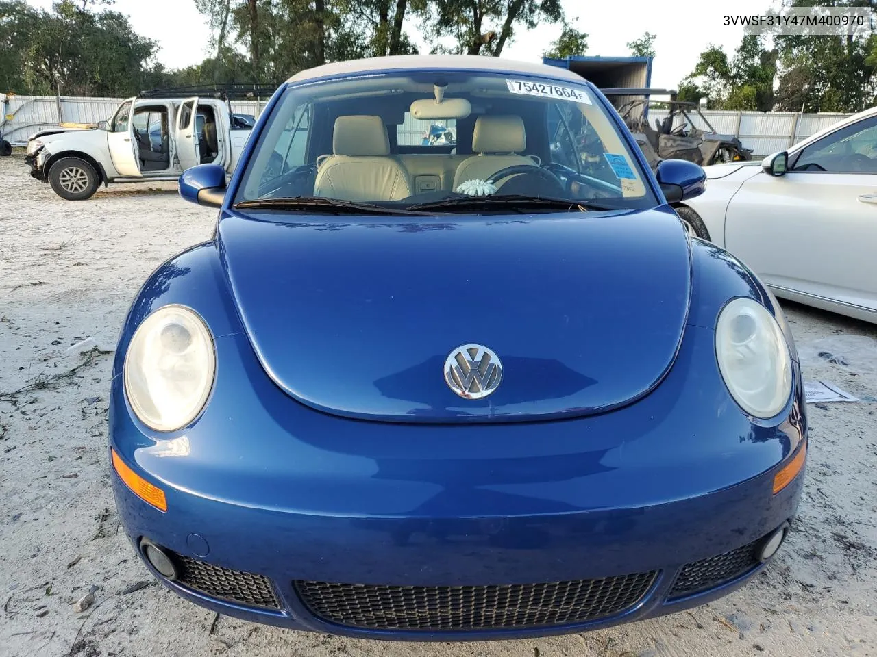 2007 Volkswagen New Beetle Convertible Option Package 2 VIN: 3VWSF31Y47M400970 Lot: 75427664