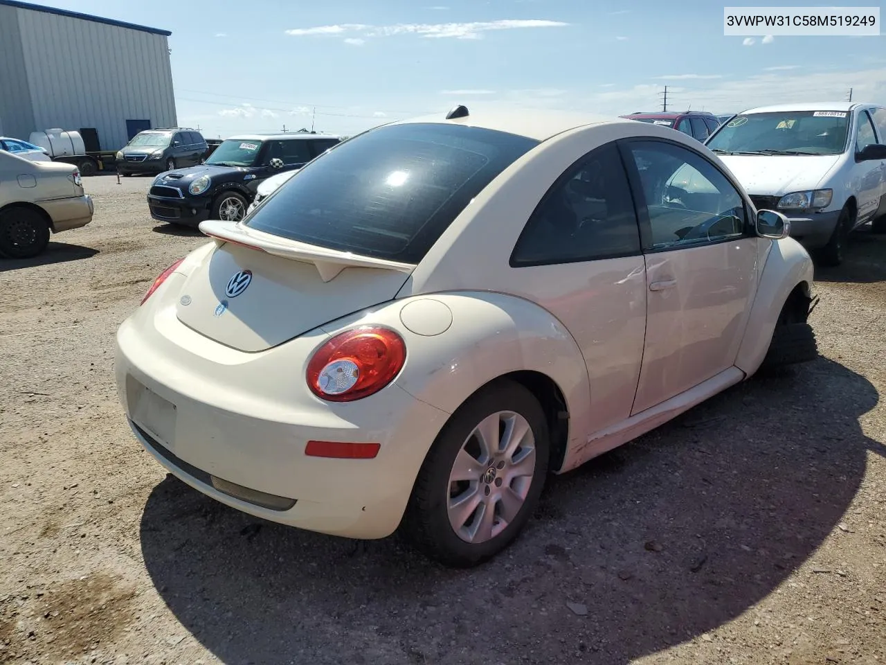 2008 Volkswagen New Beetle S VIN: 3VWPW31C58M519249 Lot: 66477314